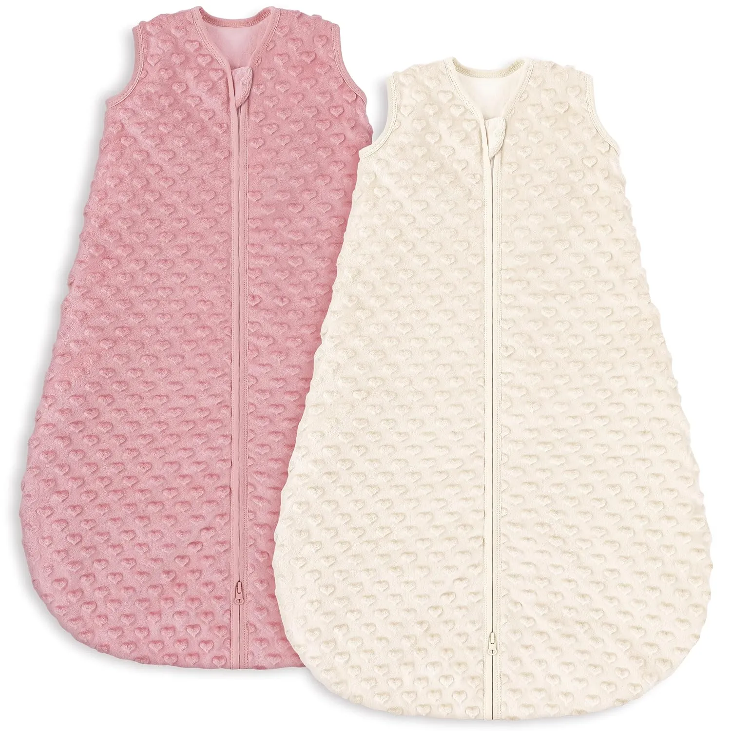 Yoofoss Pack of 2 Baby Winter Cotton Sleeping Bags 1.5 Tog Warm Baby Winter Sleeping Bag Soft Baby Sleeping Bag Newborn…