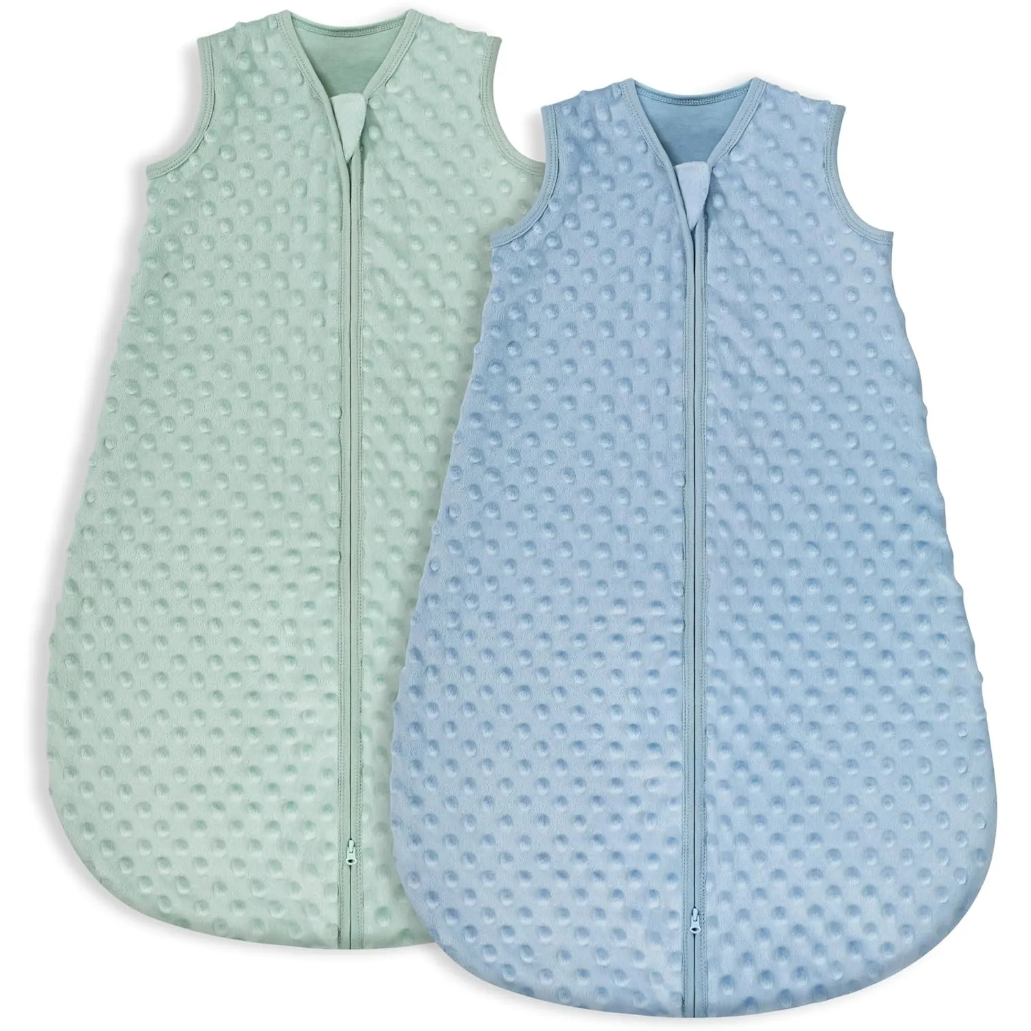 Yoofoss Schlafsack Baby Winter 1.5 Tog - 2er Pack 67cm/0-6 Monate Winterschlafsack Herbst Babyschlafsack Warm Ganzjahre…