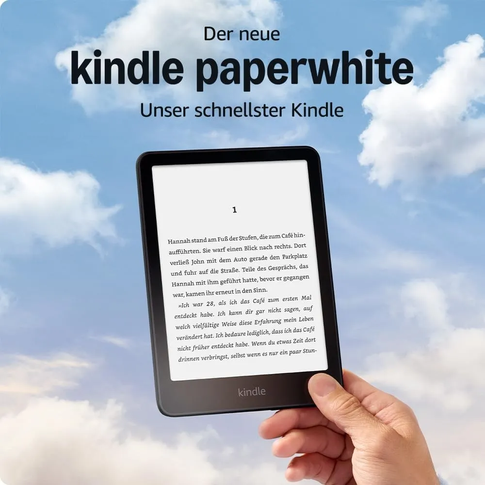 Zertifiziert und generalüberholt Amazon Kindle Paperwhite (16 GB) – Unser schnellster Kindle, mit neuem 7-Zoll-Display …