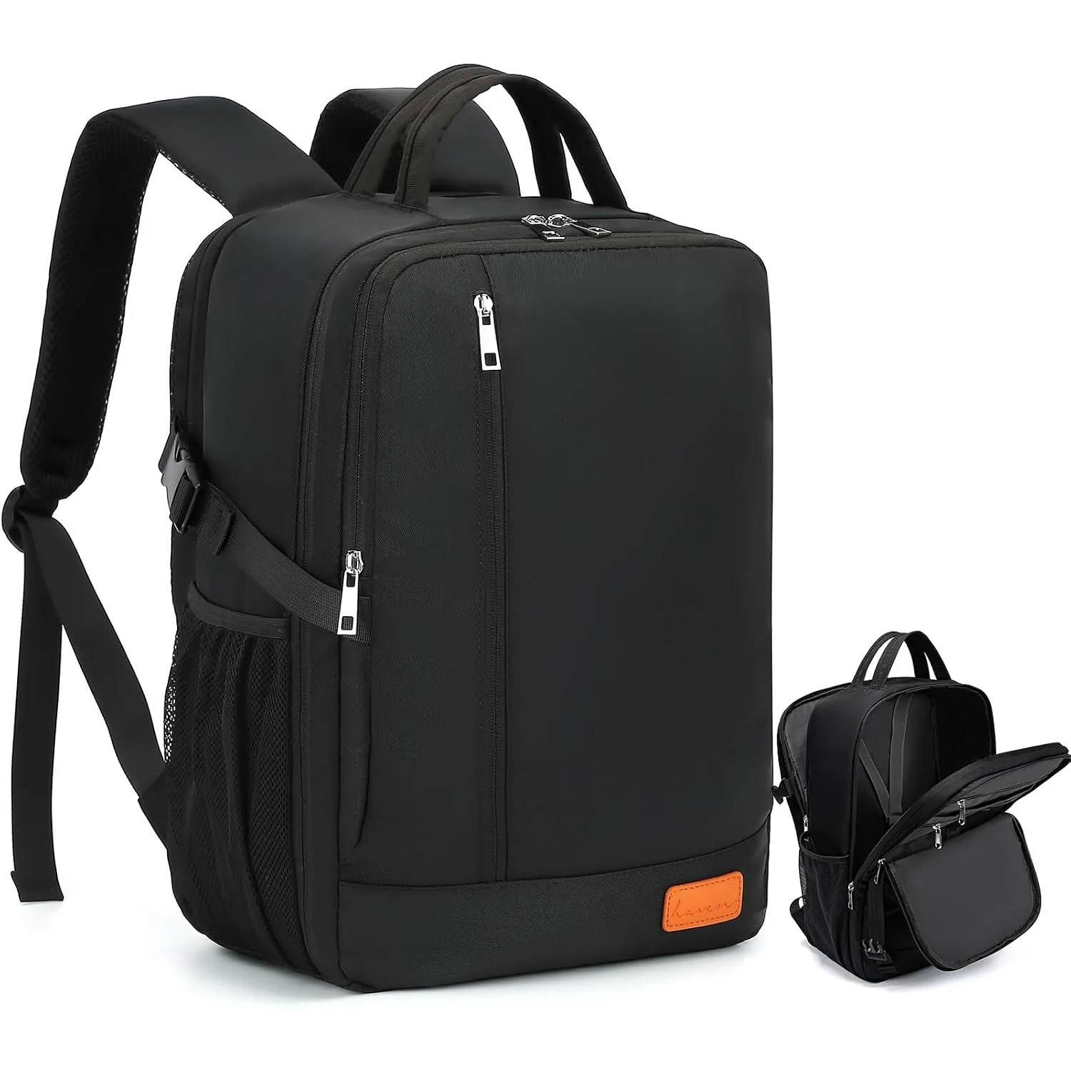 Lossga Handgepäck Rucksack 40x30x20 für Ryanair Flugzeug Reiserucksack 14 Zoll Laptop Travel Backpack für Wizz Air Unte…