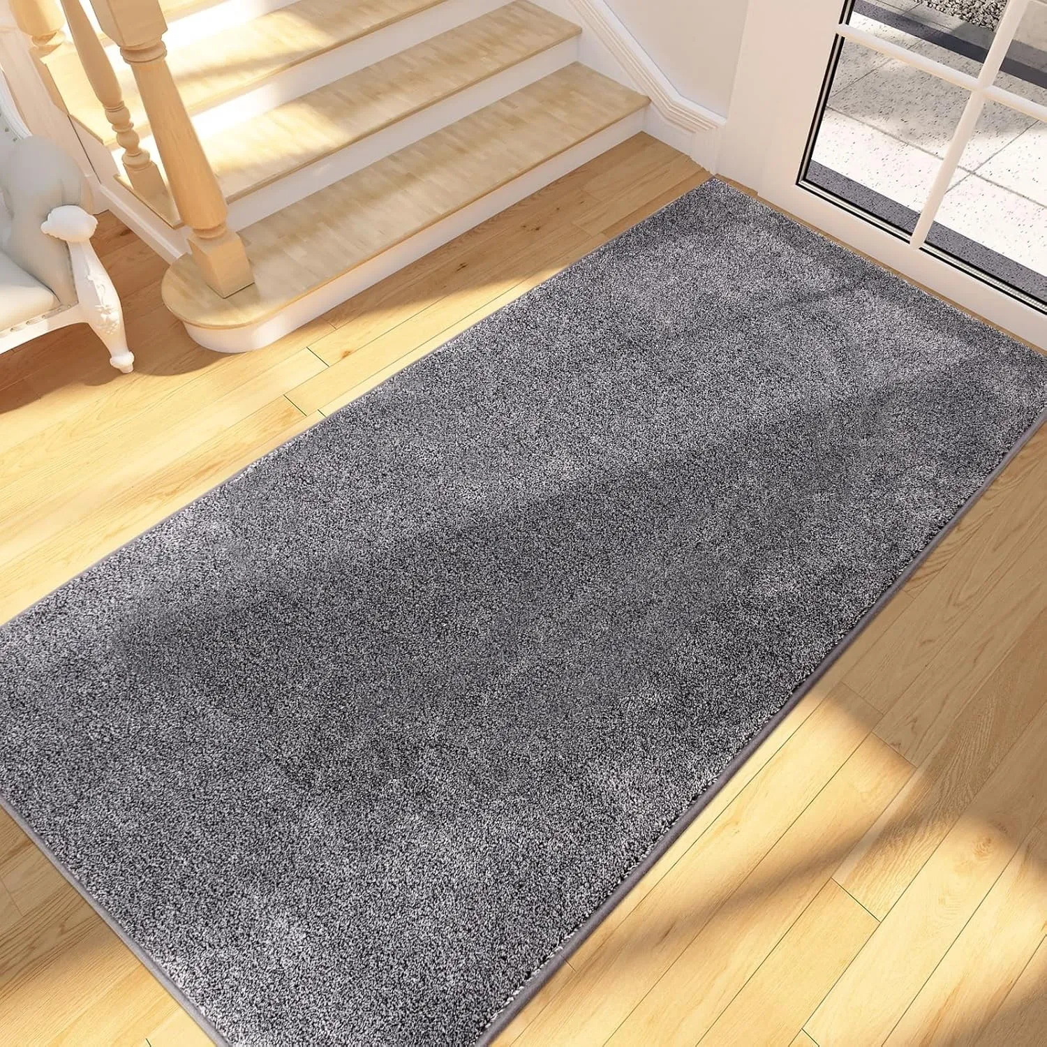 FCSDETAIL Läufer Teppich 80 x 178 cm, Schmutzfangmatte Innen, Fußmatte