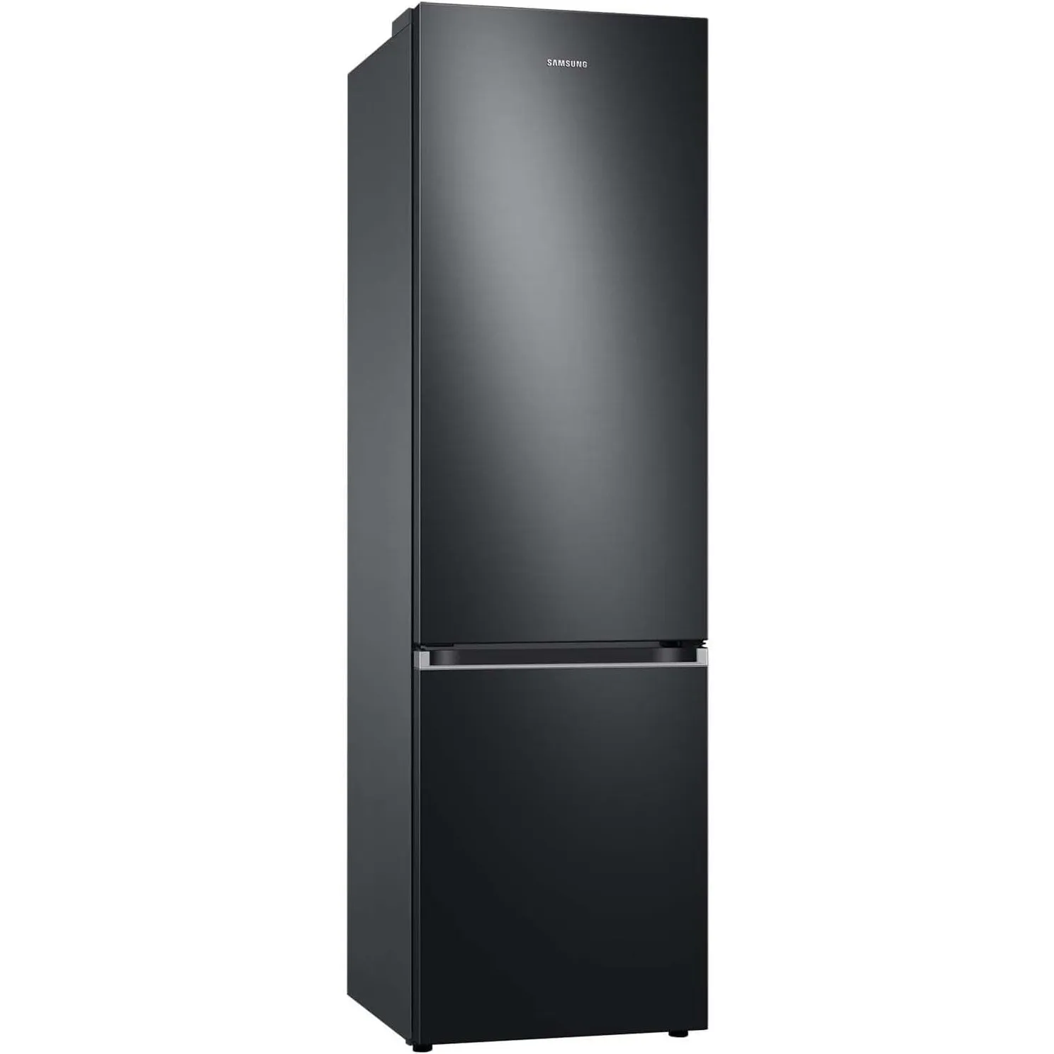 Samsung Kühl-Gefrier-Kombination, Kühlschrank mit Gefrierfach, 203 cm, 390 l Gesamtvolumen, 114 l Gefrierteil, AI Energ…
