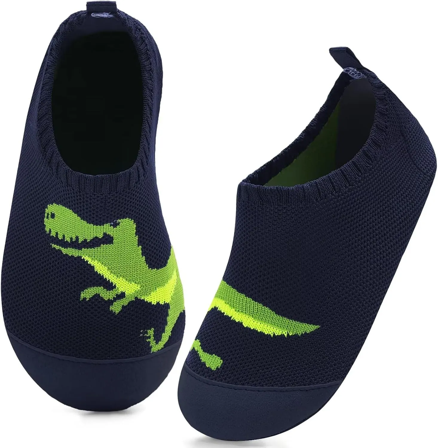 Kyopp Hausschuhe Kinder Junge Mädchen Atmungsaktive Rutschfest Barfussschuhe Turnschläppchen Weich Lauflernschuhe Klein…