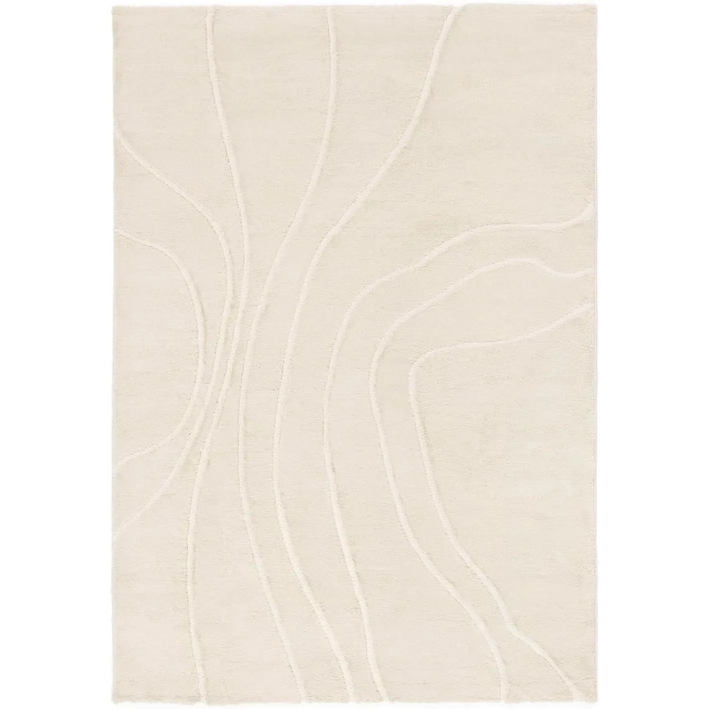 RugVista Bahia Teppich, 240 x 340 cm, Cremeweiß