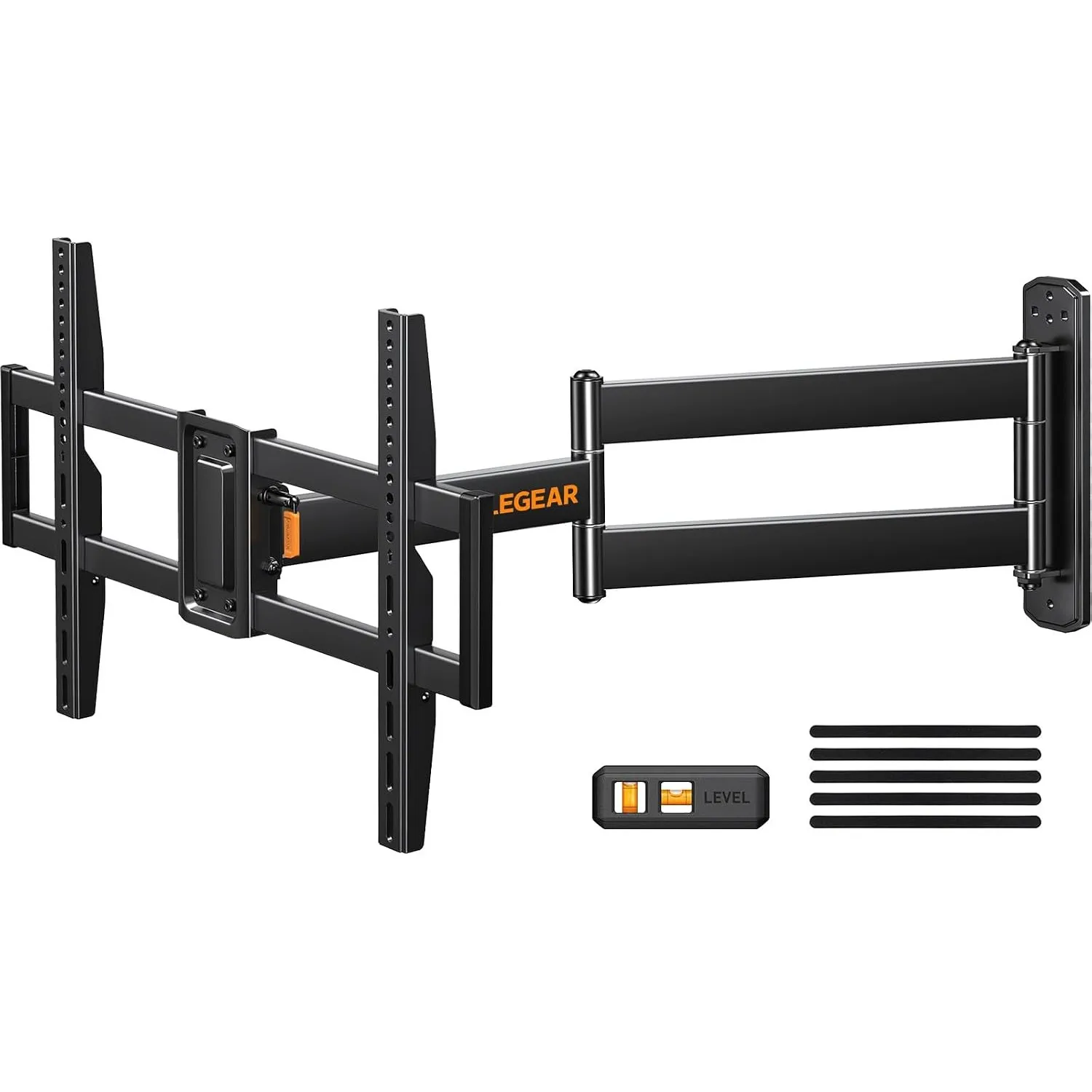 Perlegear Eck TV Wandhalterung für 37-75 Zoll TVs Langarm bis 45 kg