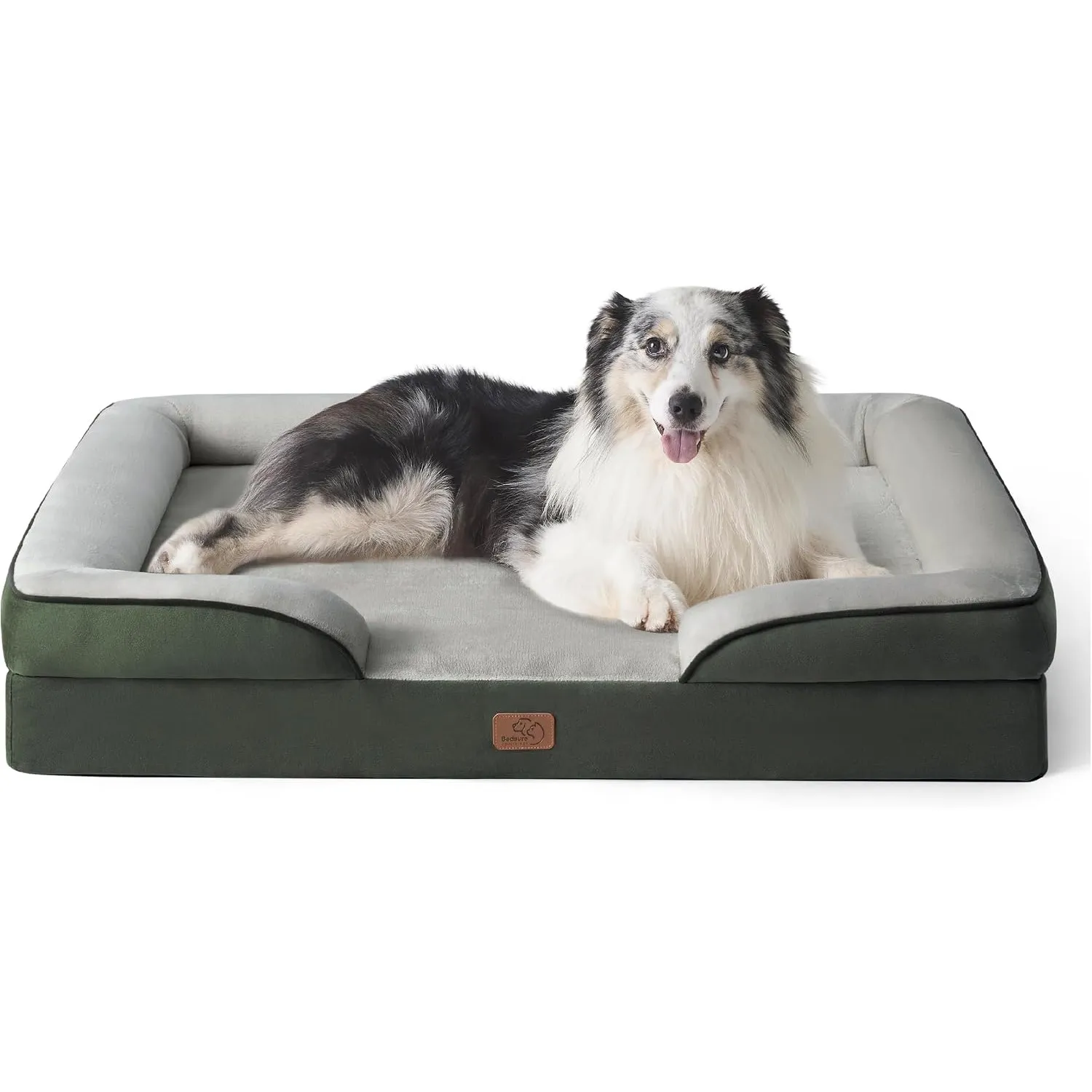 BEDSURE orthopädisches Hundebett ergonomisches Hundesofa, 106x80cm