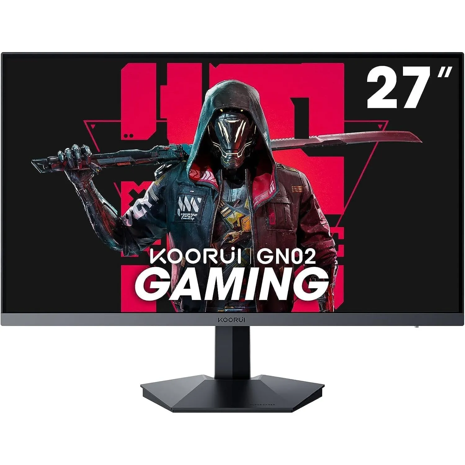 KOORUI Gaming Monitor 27 Zoll, PC Bildschirm 240Hz, FHD, 1ms, Adaptive Sync (1920 x 1080p, DCI-P3 90%, SRGB 100%, HDMI,…