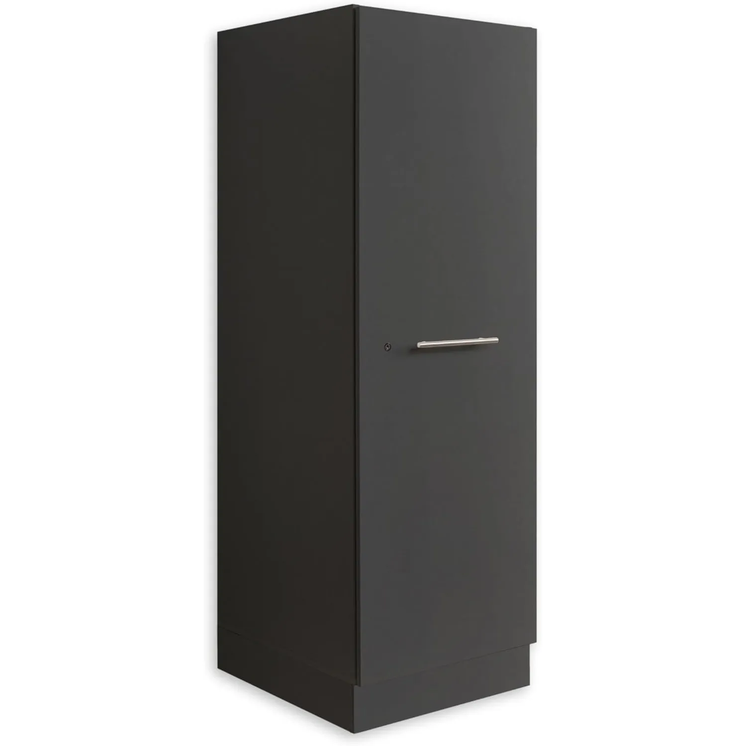 Laundreezy Mehrzweckschrank Allzweckschrank Anthrazit 50 x 162 x 67,5 cm