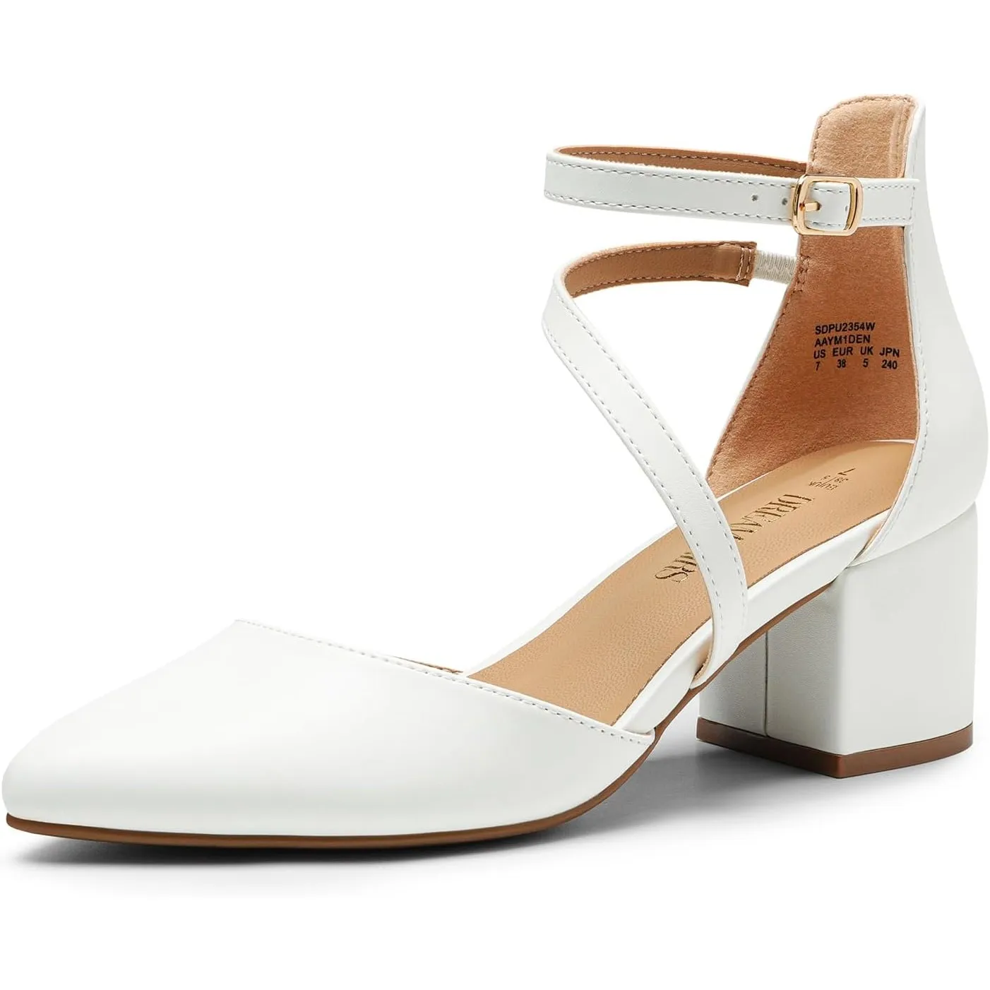 DREAM PAIRS Damen Pumps mit geschlossenem