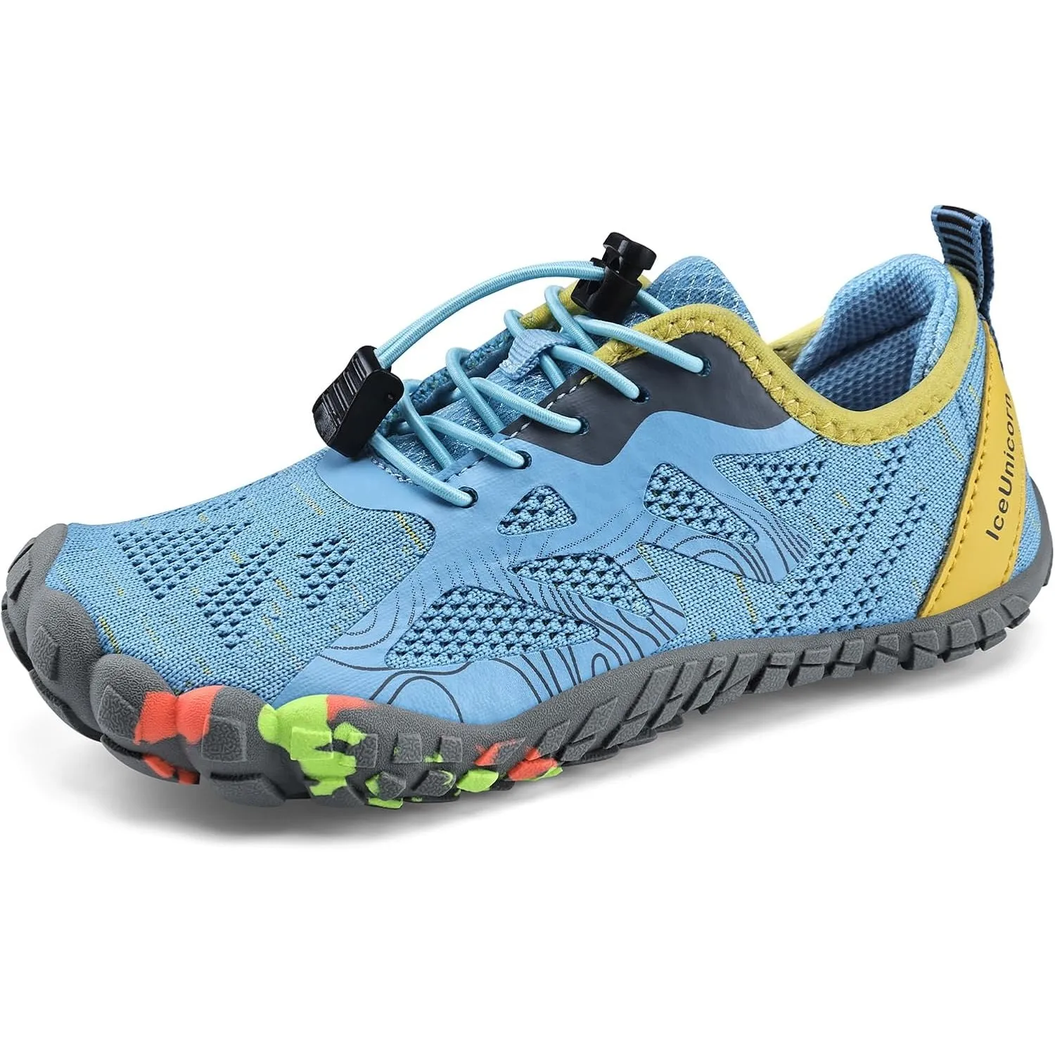 IceUnicorn Kinder Barfußschuhe Junge Mädchen Barfussschuhe Badeschuhe Aquaschuhe Atmungsaktiv Traillaufschuhe