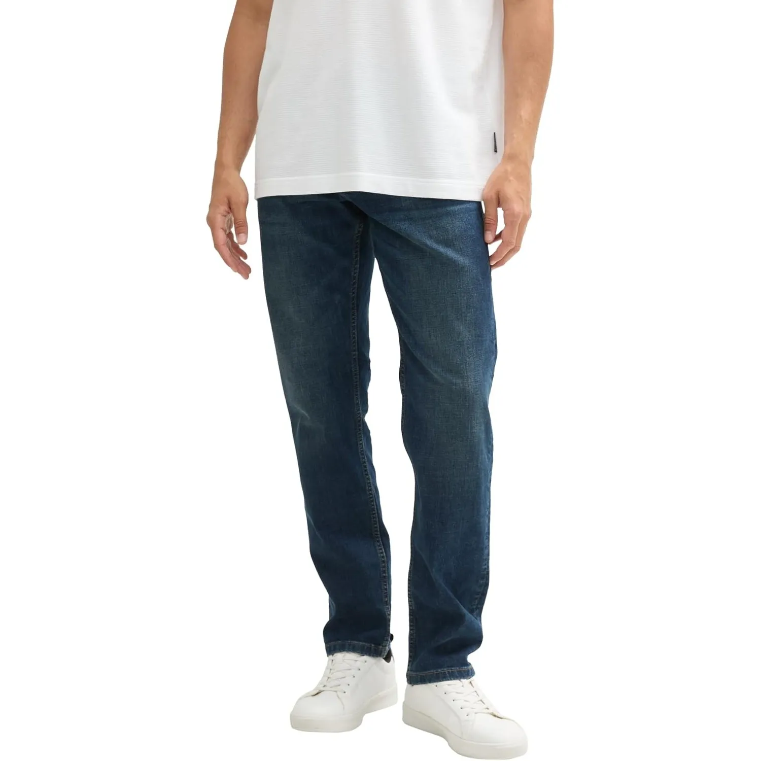 TOM TAILOR Jeans Herren Stretch Straight Fit Marvin Jeanshose Hose Denim