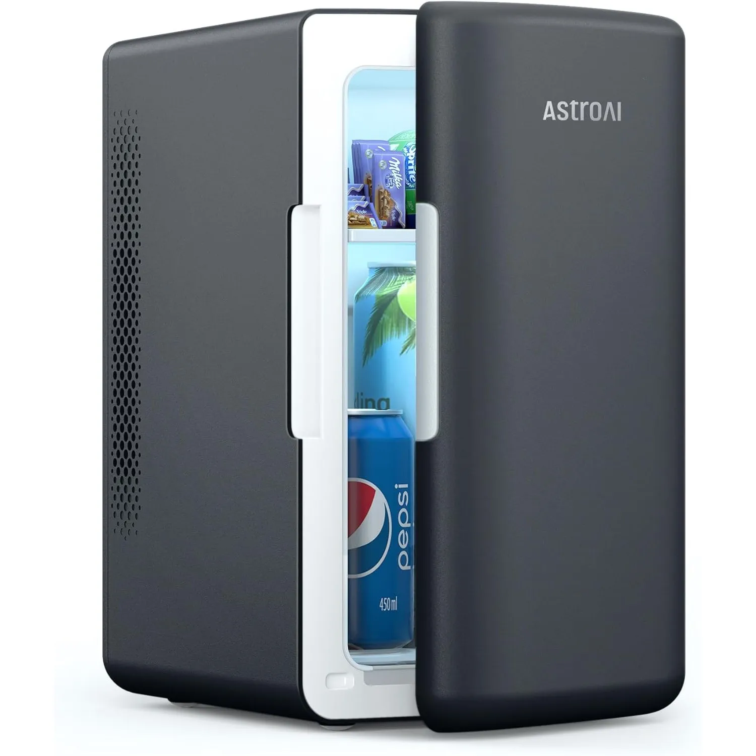 AstroAI Mini Kühlschrank 6L mit Kühl- und Heizfunktion, tragbar Mini Fridge | Minikühlschrank , 220V AC/12V DC, Kühlsch…