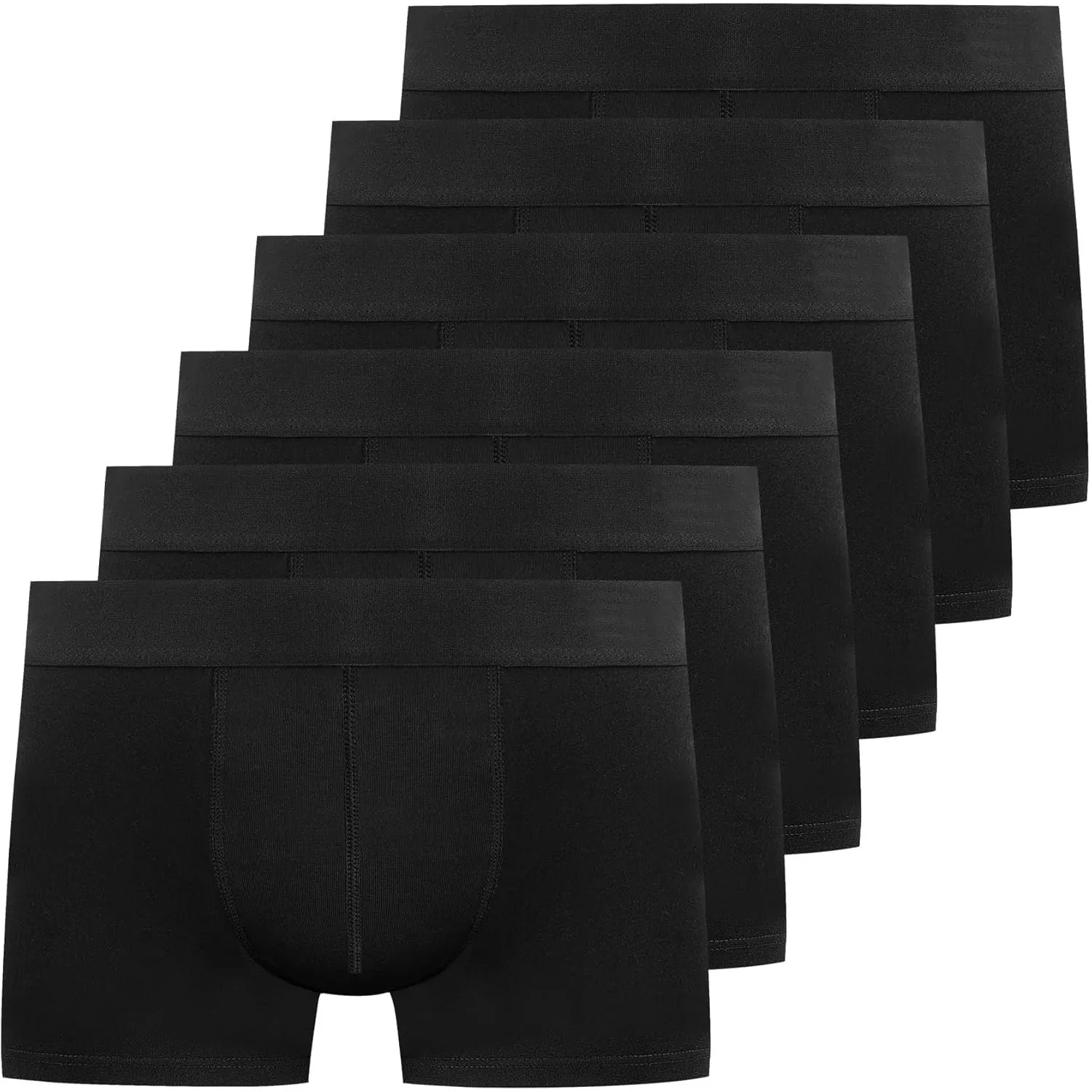 YouShow Boxershorts Herren 6/12er Pack Baumwolle Unterhosen Männer Stretch