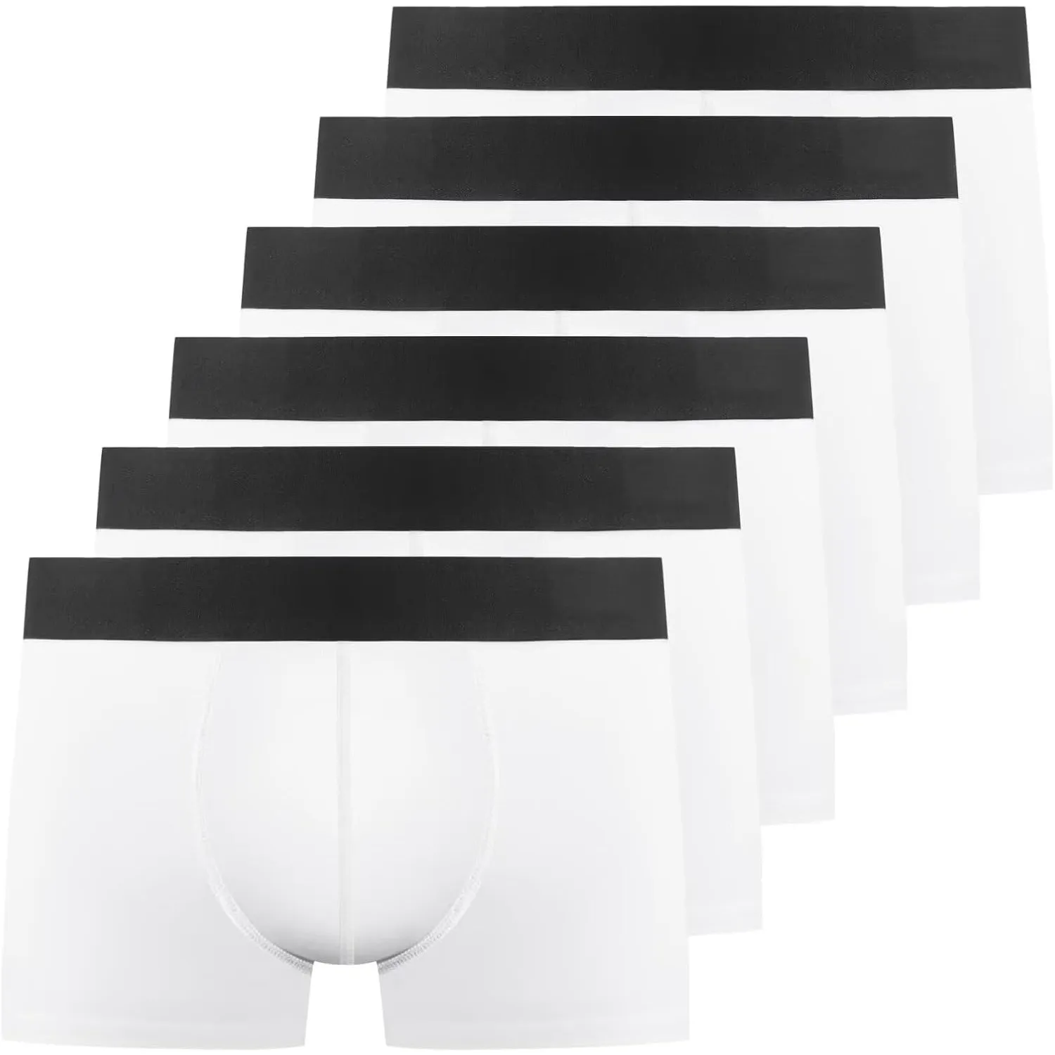 YouShow Boxershorts Herren 6/12er Pack Baumwolle Unterhosen Männer Stretch