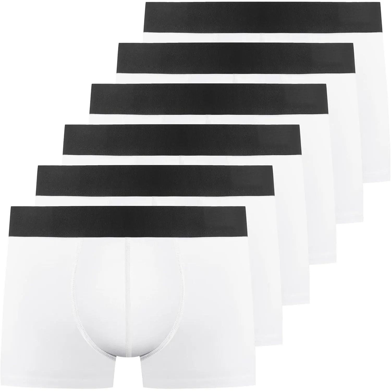 YouShow Boxershorts Herren 6/12er Pack Baumwolle Unterhosen Männer Stretch | 95% Baumwolle, weich und hautfreundlich, e…