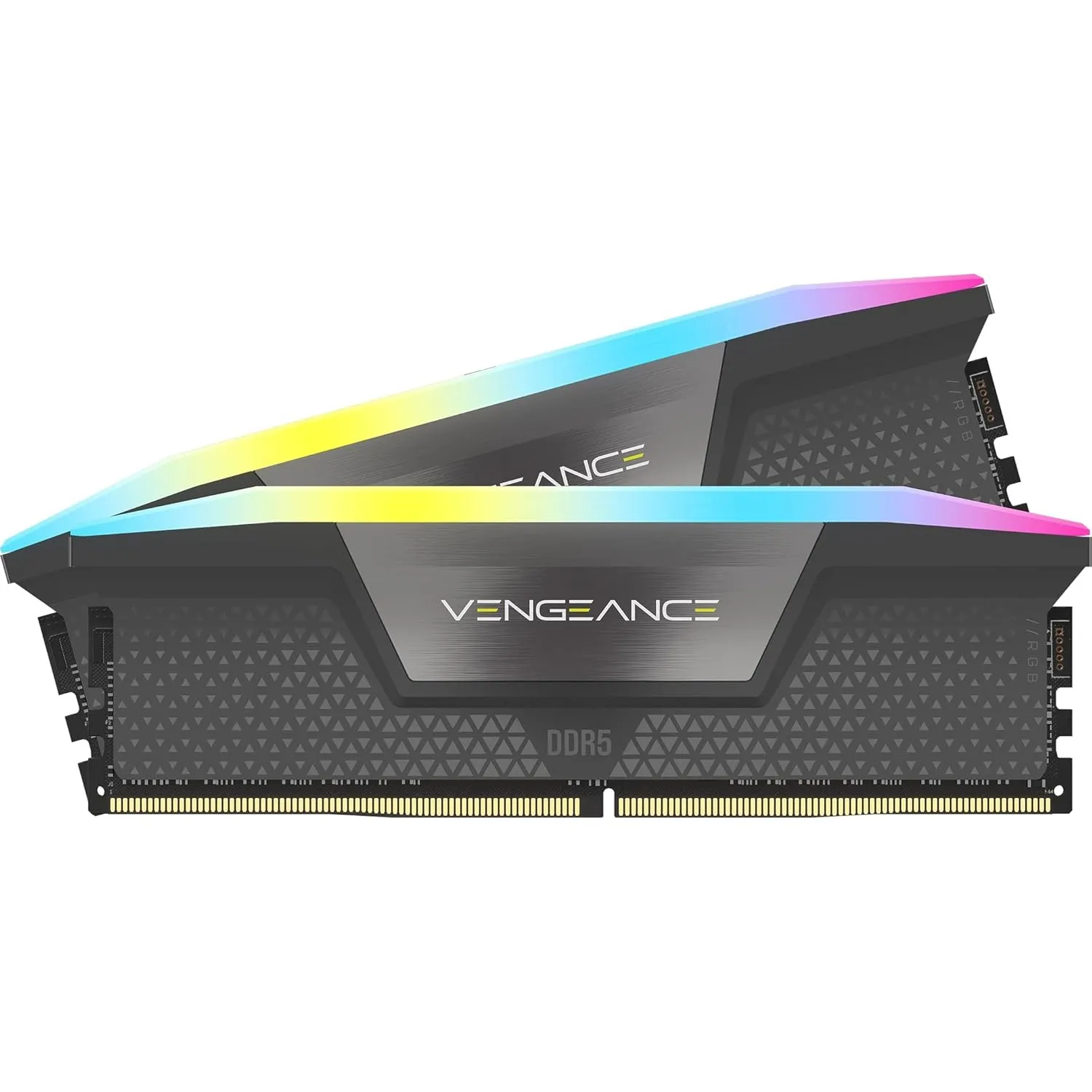 CORSAIR VENGEANCE RGB DDR5 RAM 32GB (2x16GB) Bis zu 6000MHz CL36-44-44-96 1.35V AMD EXPO Intel XMP 3.0 Desktop-Arbeitss…