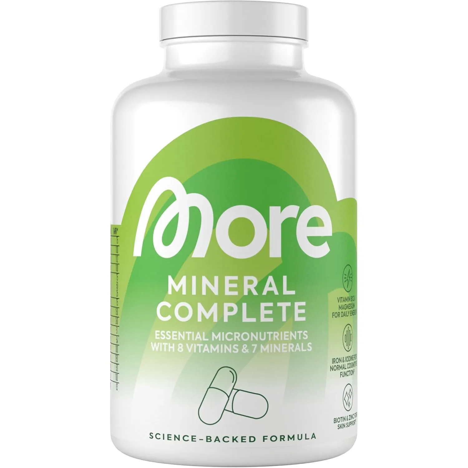 More Mineral Complete V4, 150 Kapseln | mit Vitaminen und Mineralstoffen, vegan, made in Germany
