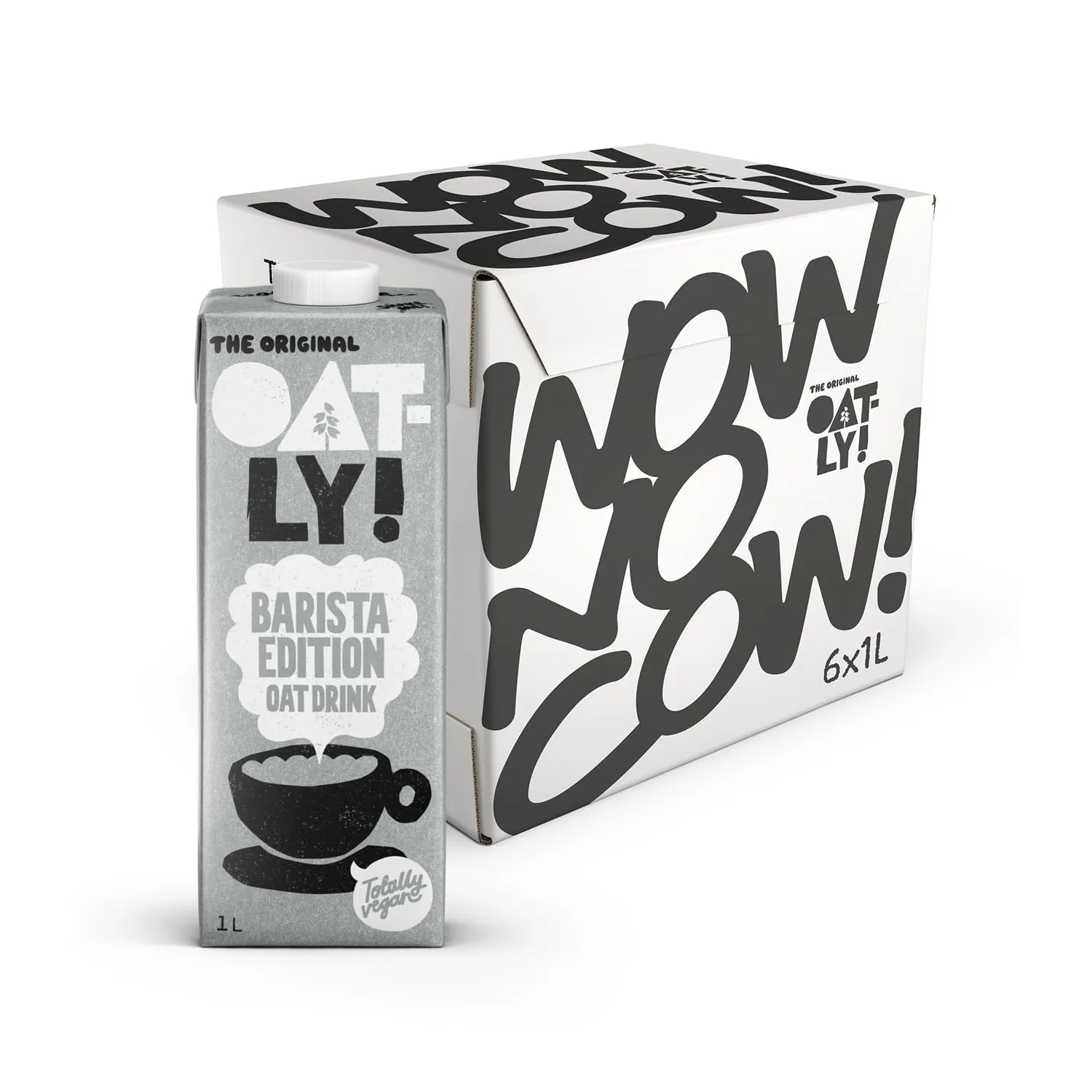 Oatly Barista Haferdrink Barista Edition, Long Life 1 Litre (6er Pack)