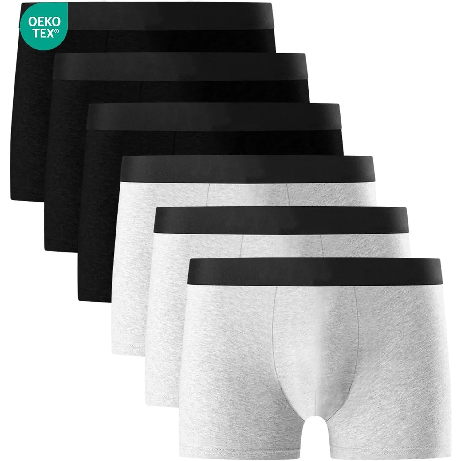 Falechay Boxershorts Herren 6er Pack Unterhosen Ohne Kratzenden Zettel