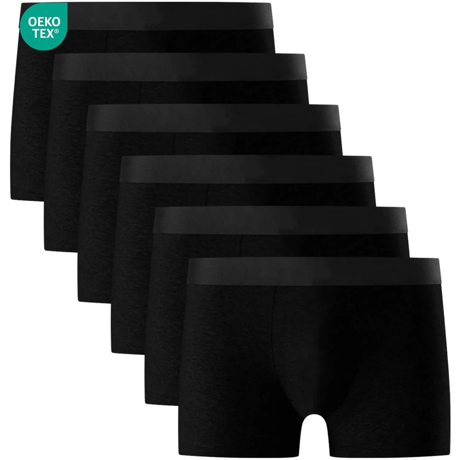 Falechay Boxershorts Herren 6er Pack Unterhosen Ohne Kratzenden Zettel