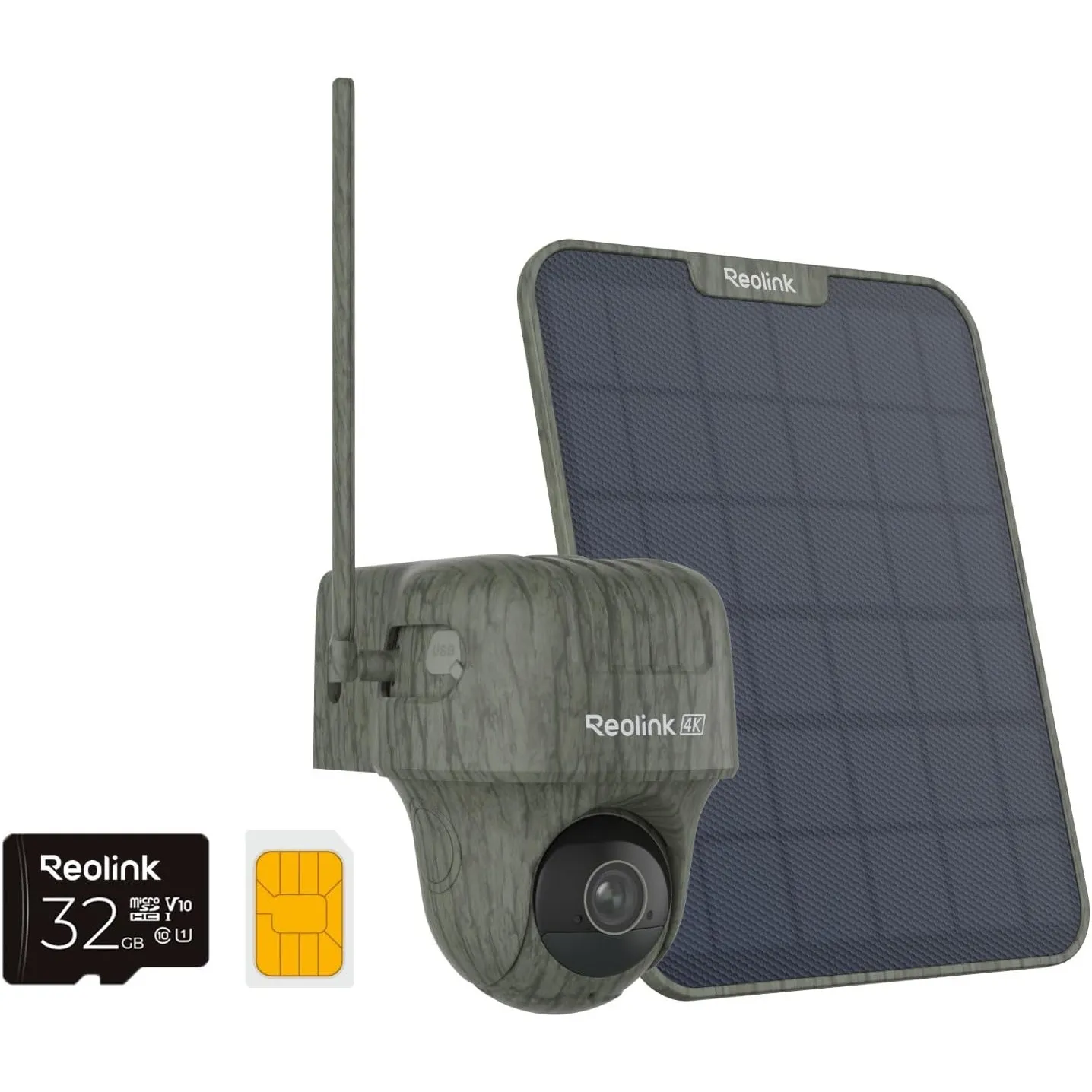 Reolink 4K 3G/4G LTE PTZ Überwachungskamera Aussen mit SIM-Karte