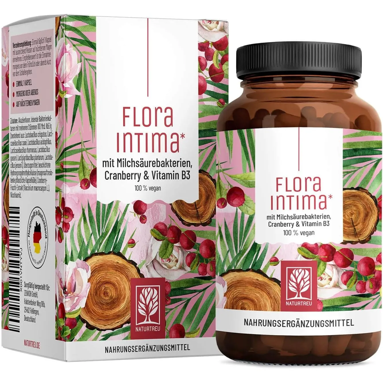 NATURTREU® Kulturen Komplex für Frauen Intimflora * mit 100 Mrd. KbE/g