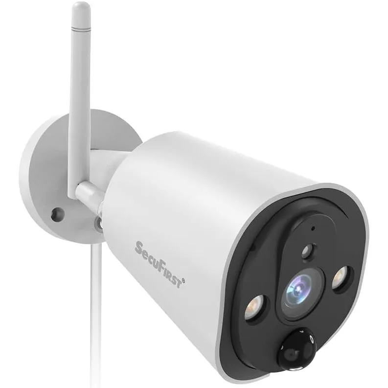SecuFirst 2K Zusatzkamera für Überwachungskameras Aussen Set