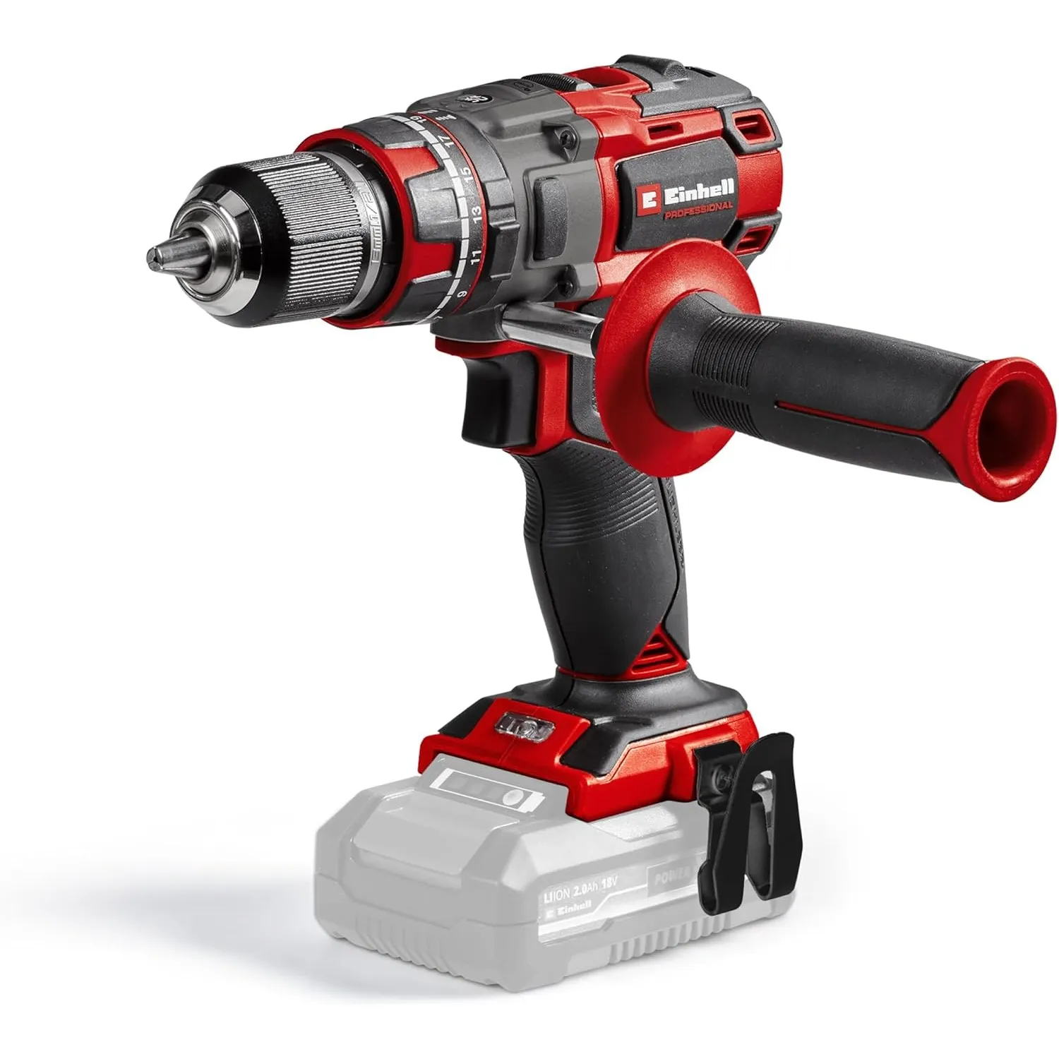 Einhell Professional Akku-Schlagbohrschrauber TP-CD 18/80 Li-i BL-Solo | PXC | 18 V | Brushless | 80 Nm | Schlagbohrfun…