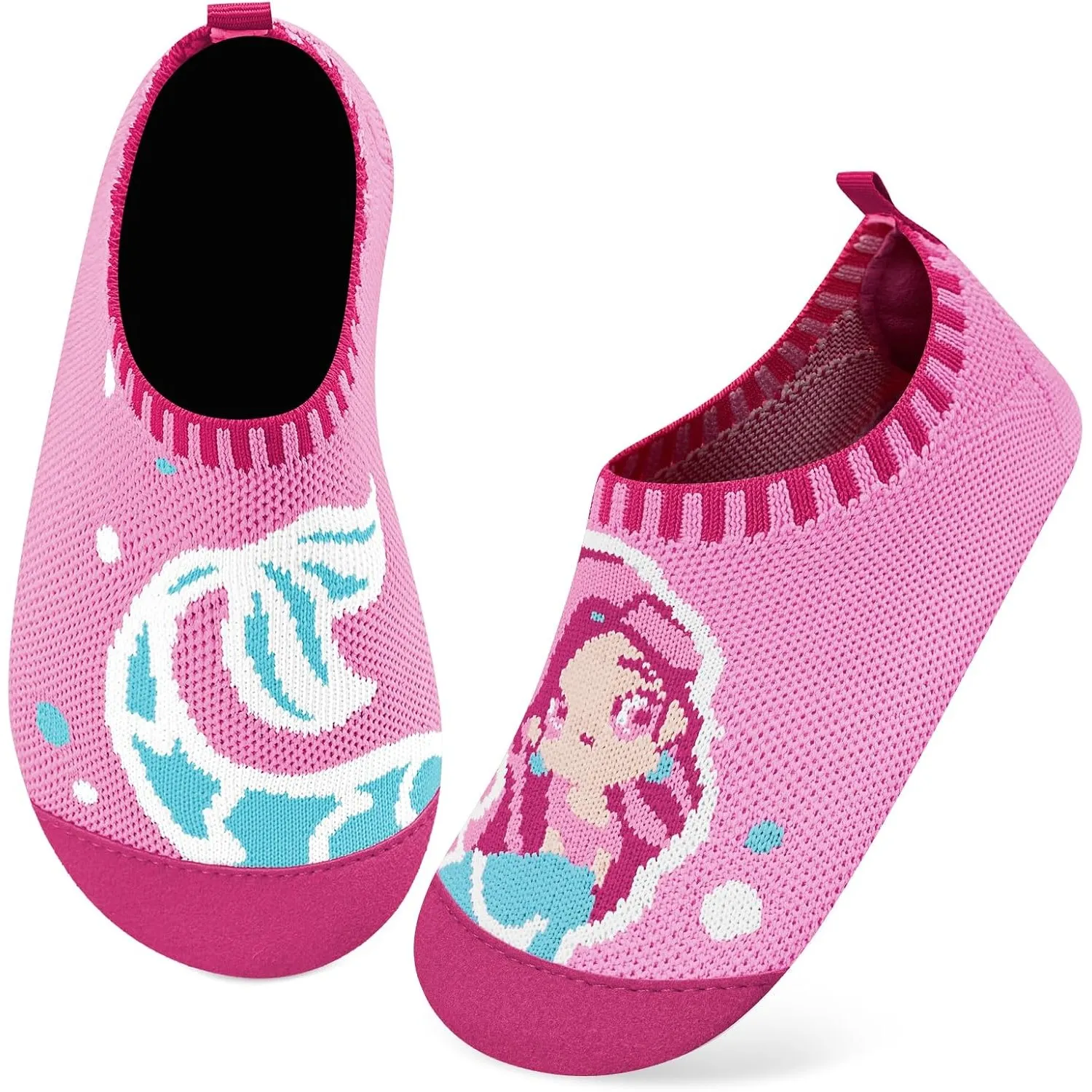 Kyopp Hausschuhe Kinder Mädchen Barfussschuhe Kindergarten Slippers Jungen
