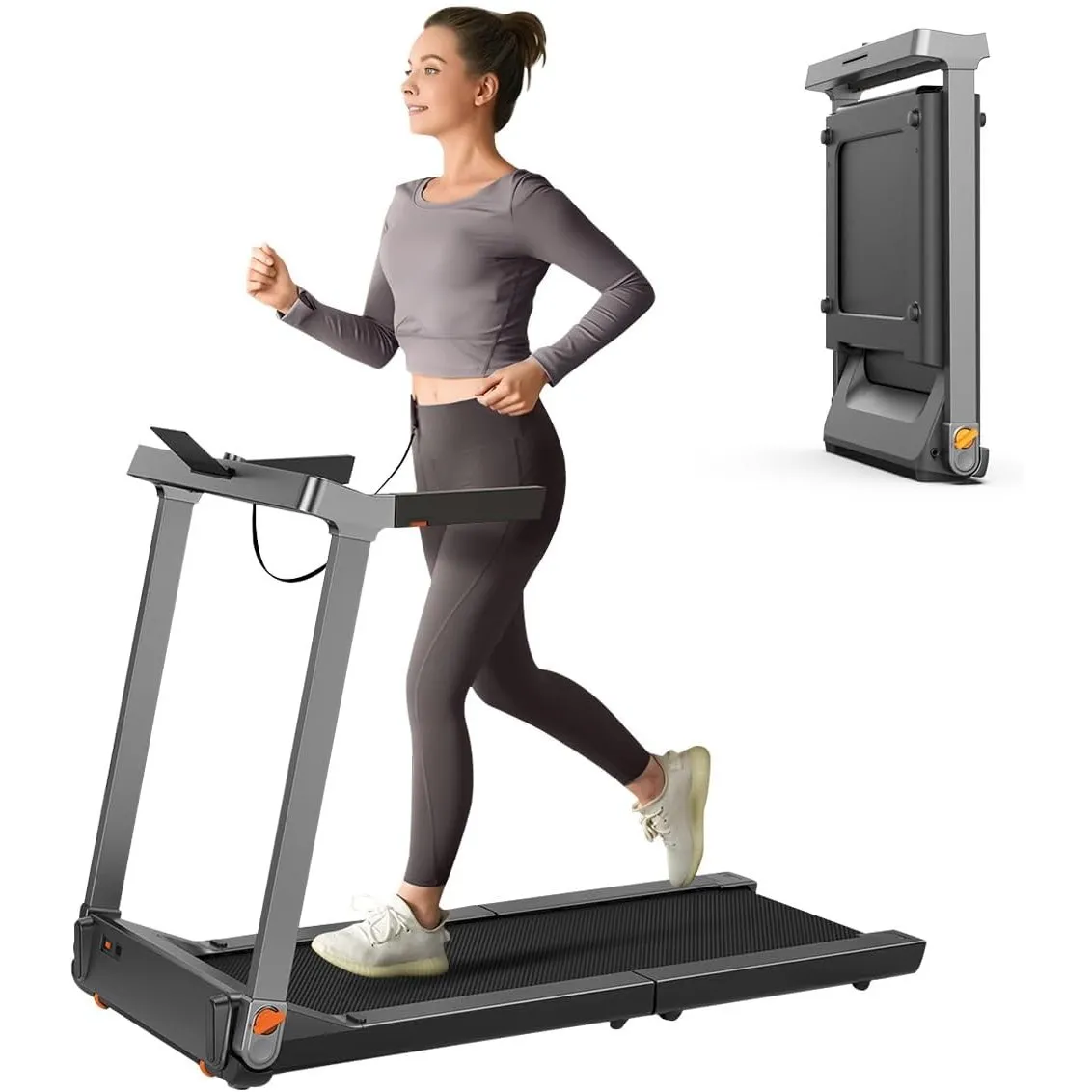 WalkingPad by KingSmith Z1, P1, A1 Pro, Z3 H+, G1 Walking-Pad Laufband für Zuhause Büro klappbar (je nach Modell: bis z…