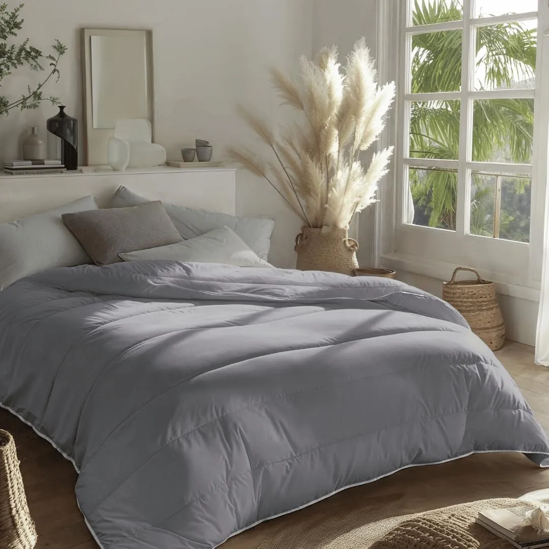 Zelesta Royalbed 135x200 cm 4 Jahreszeiten Decke ohne Bezug – 2-in-1 mit festem Bezug, waschbar & trocknergeeignet, hyp…