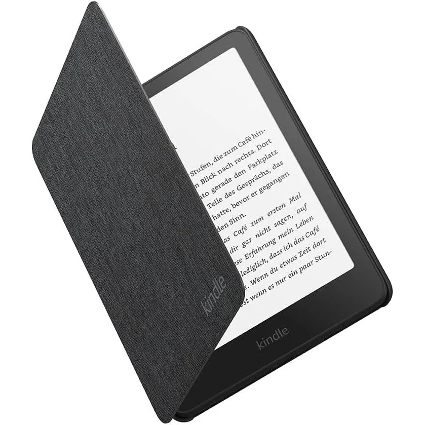 Hülle für Amazon Kindle Paperwhite und Amazon Kindle Colorsoft – Leichte und wasserfeste faltbare Schutzhülle – Stoff