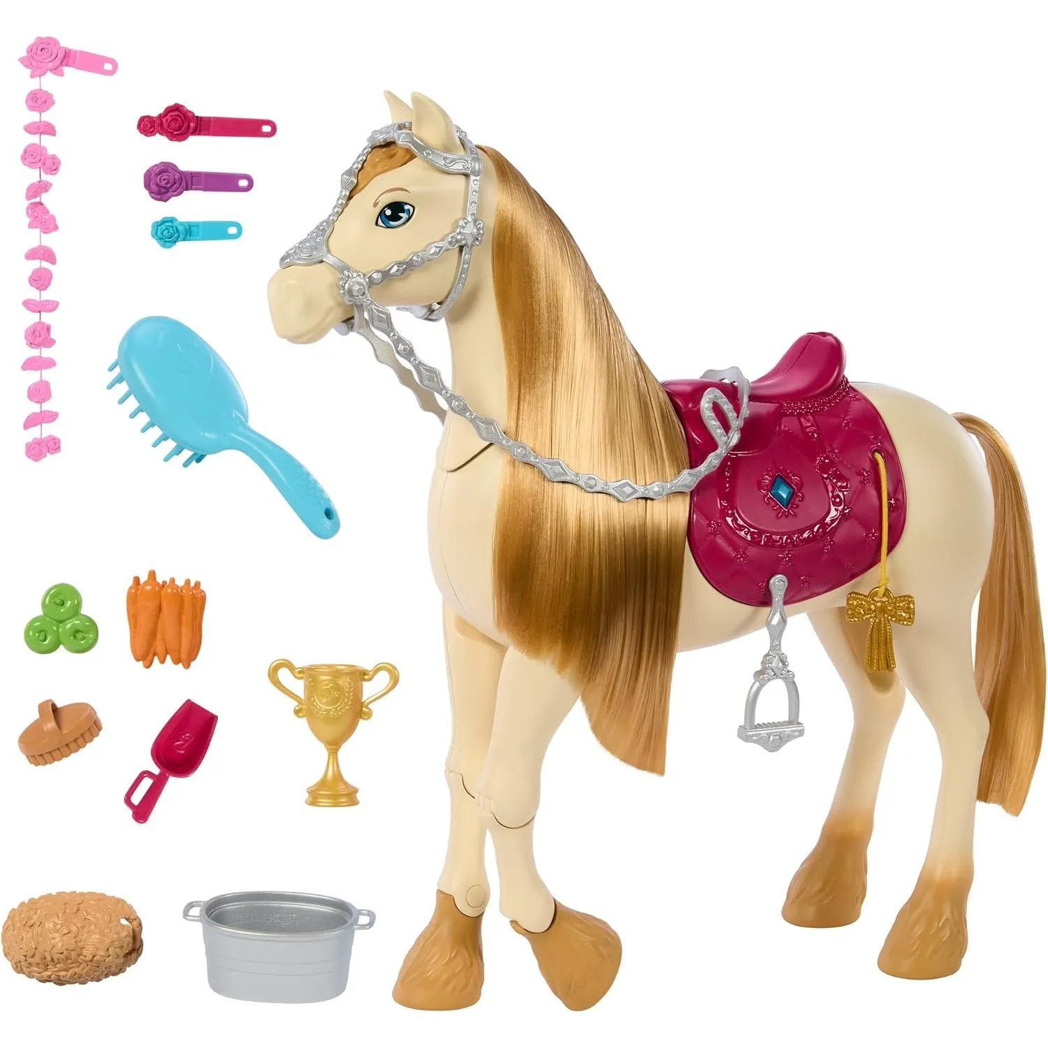 Barbie Pferd mit Geräuschen, inspiriert von Barbie