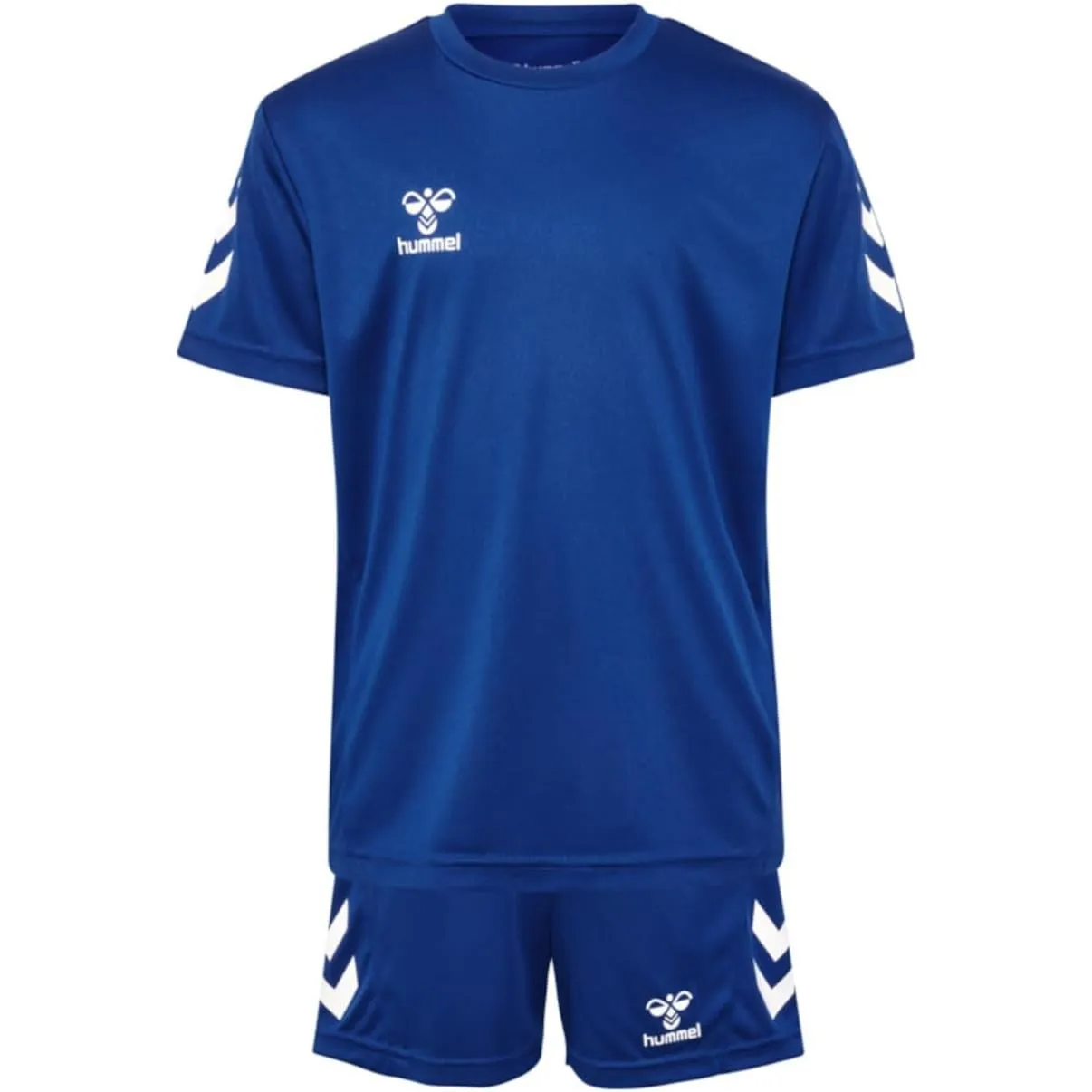hummel Logo Set Trainingsanzug Kinder - Trikot - Sportanzug für Jungen und Mädchen - Training & Fußball Set mit Shorts …