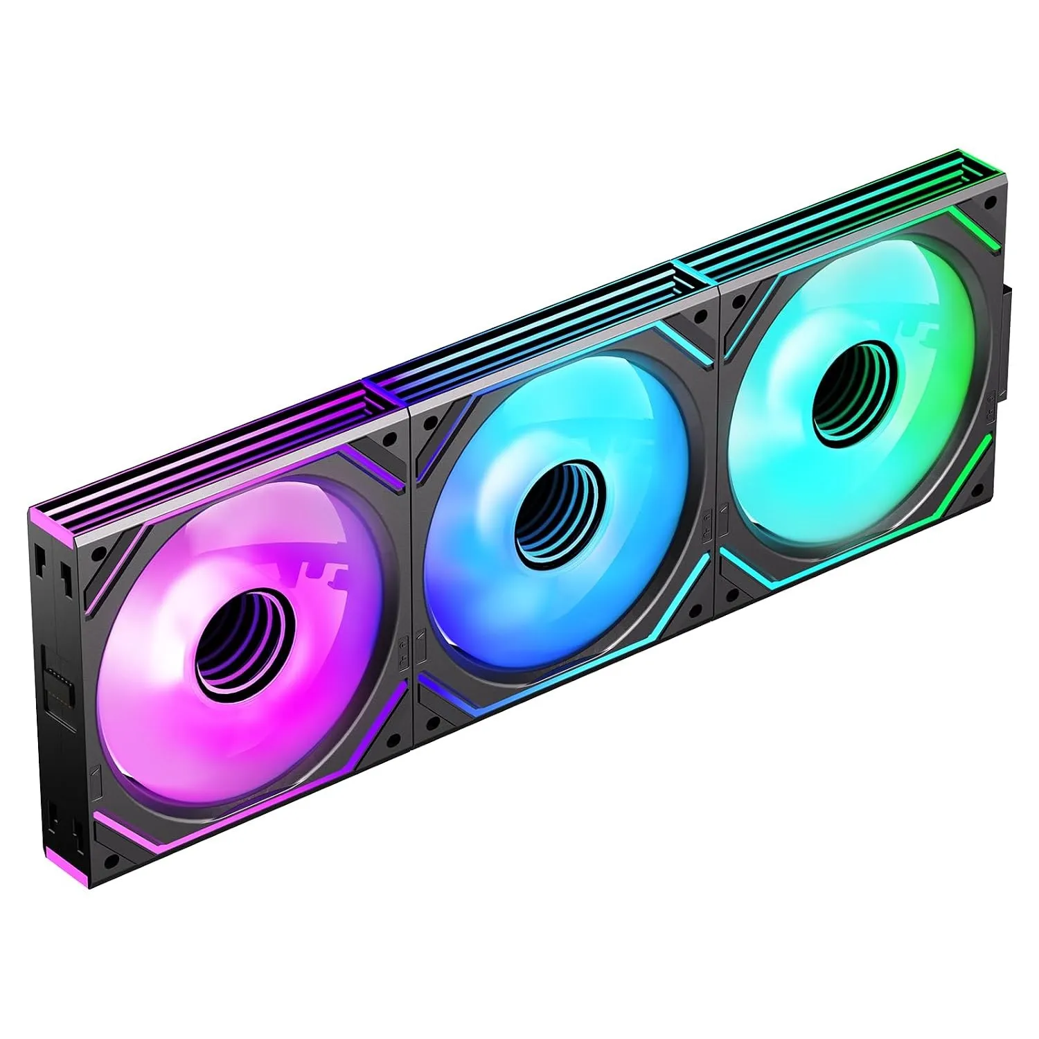 TZMRIT Interstellar-V2 RGB PC Lüfter 120mm,ARGB Daisy Chain Infinity Lüfter