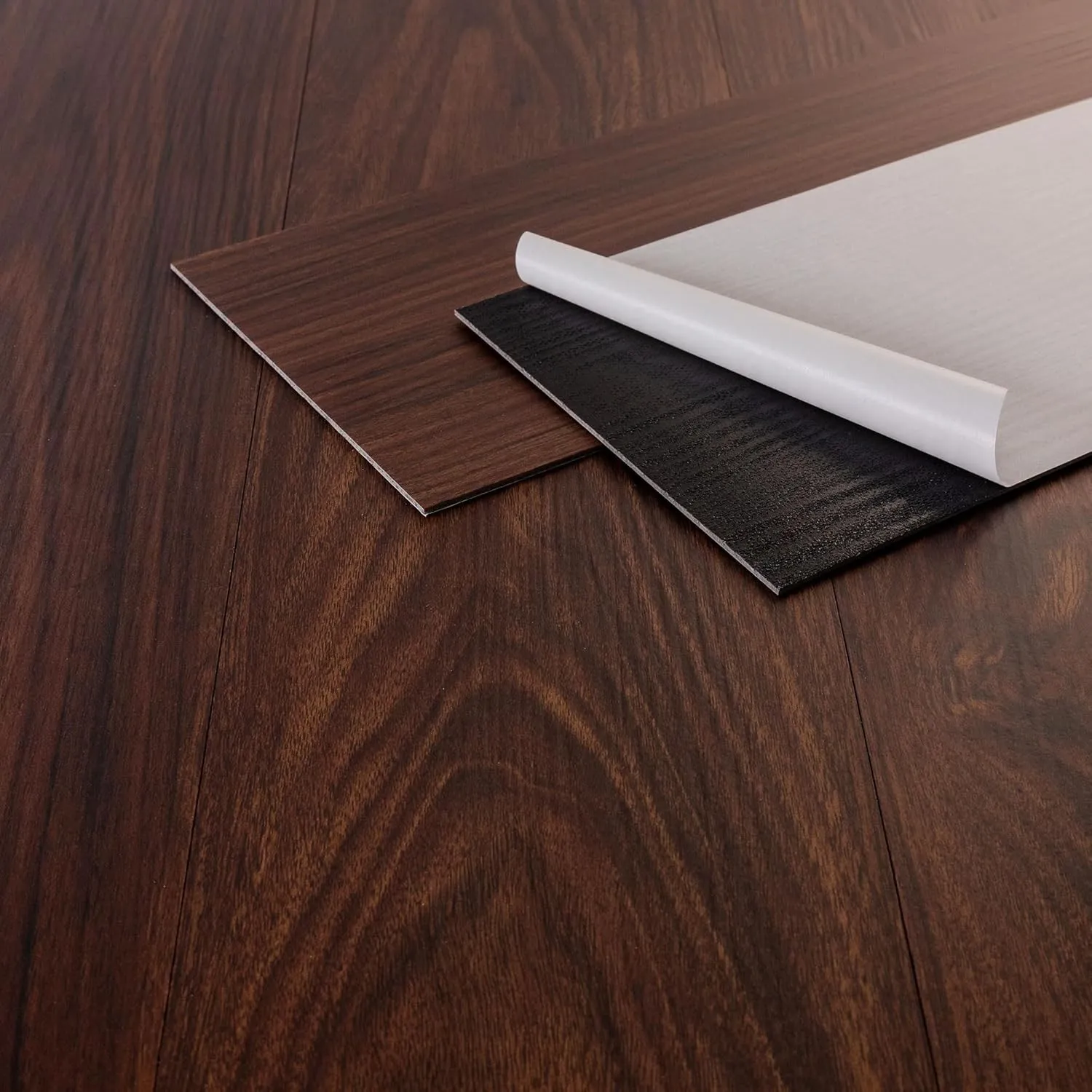 ML-Design Deluxe PVC Bodenbelag, Selbstklebende Vinyl-Dielen, Vinylboden, 91,5 cm x 15,3 cm x 2 mm, Dicke 2 mm, 2,23m²/…