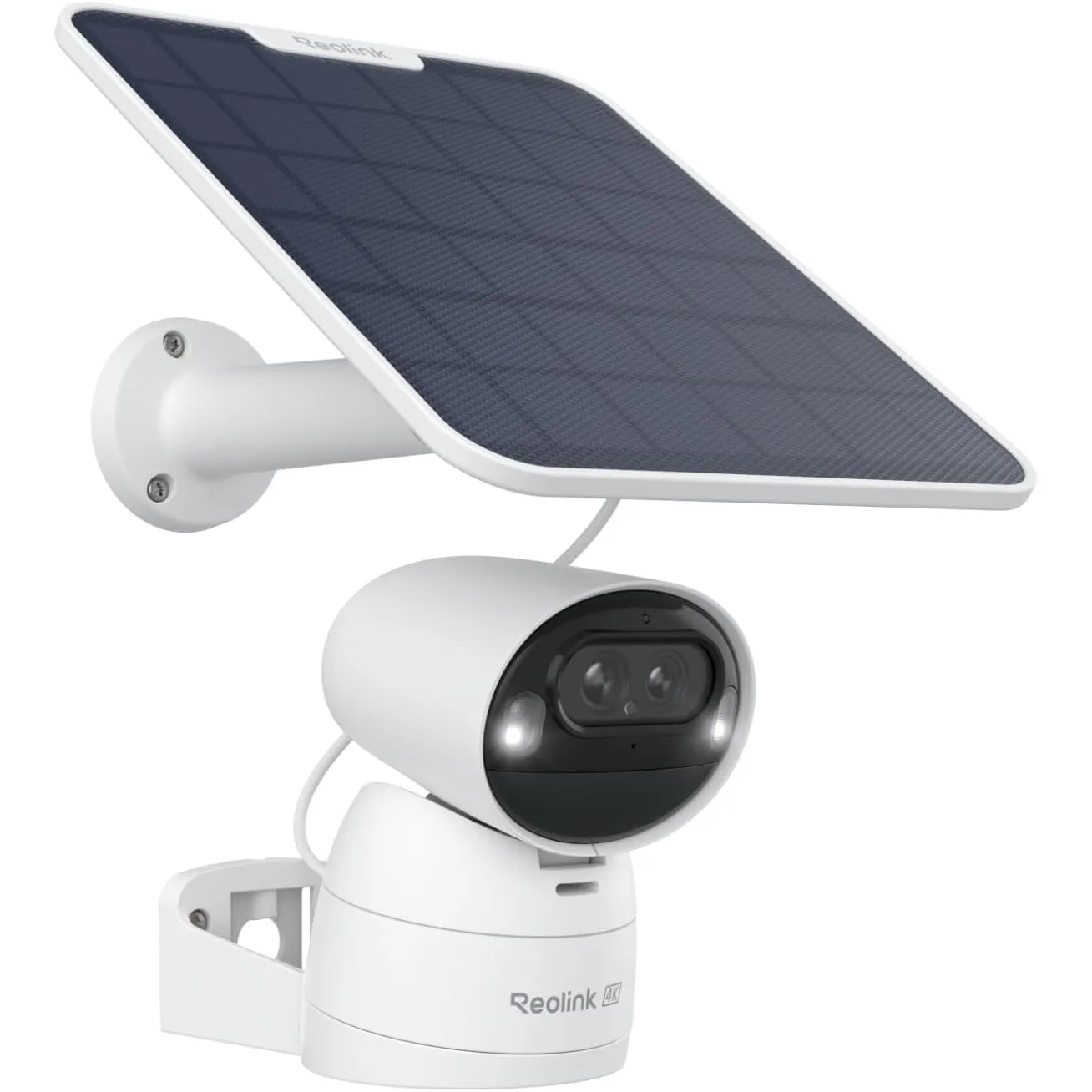 Reolink 4K Solar Überwachungskamera Aussen Akku mit 360° PTZ, KI-Erkennung
