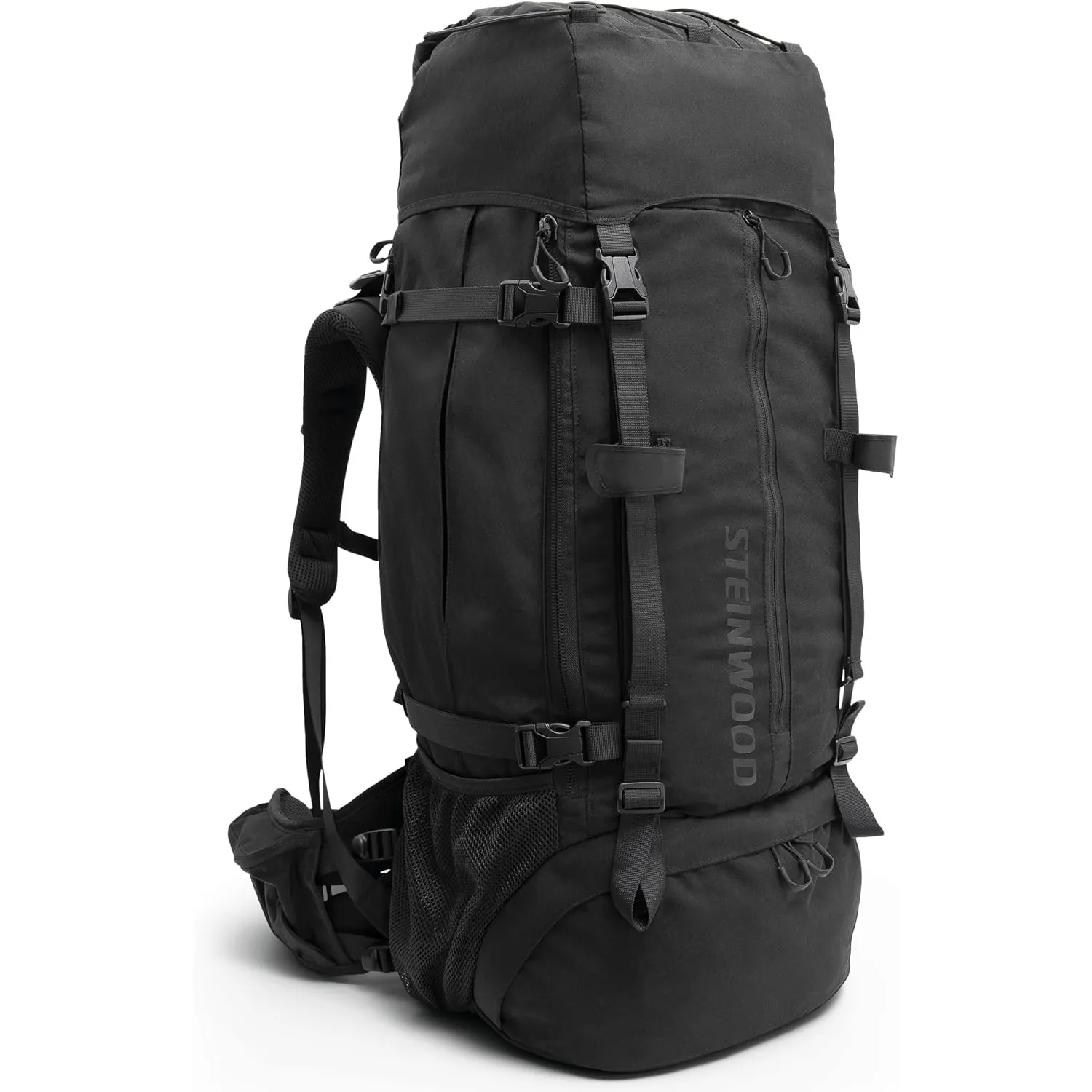 Steinwood Trekkingrucksack 70L, öffnet sich vorne komplett wie ein Koffer