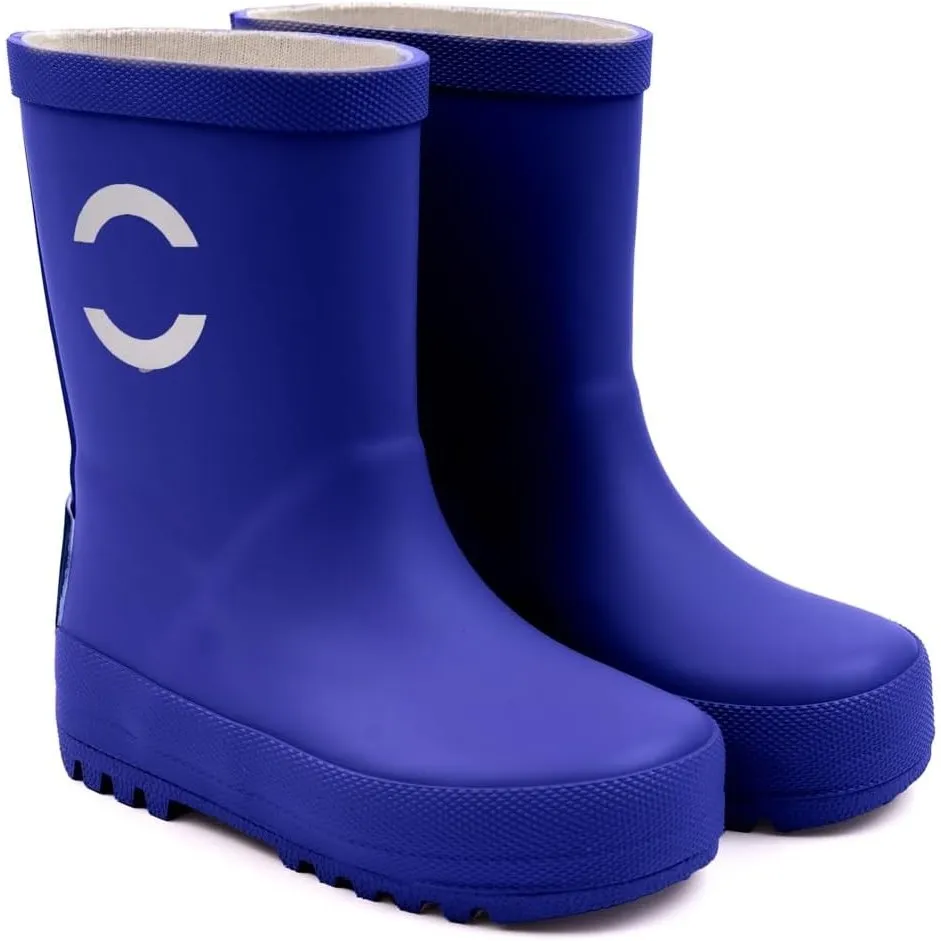 Mikk-line Gummistiefel Kinder | Regenstiefel mit Reflektierenden Details - Wasserdichte Kinderstiefel, Leicht und Rutsc…