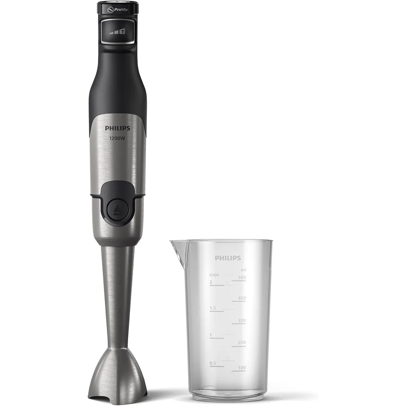 Philips Stabmixer 5000 Serie Essential Set, Schwarz, 1200 W