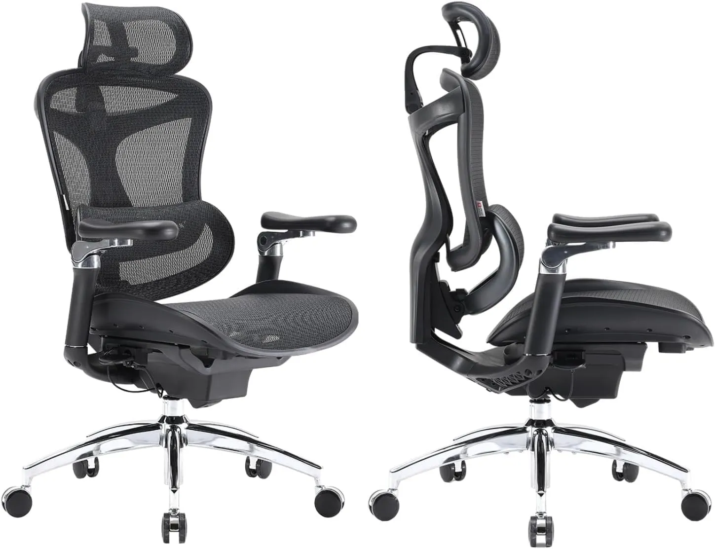 SIHOO Doro C300 Pro Ergonomic Office Chair with Ultra Soft 6D Armrests, Dynamic Lumbar Support and Seat Depth Adjustmen…