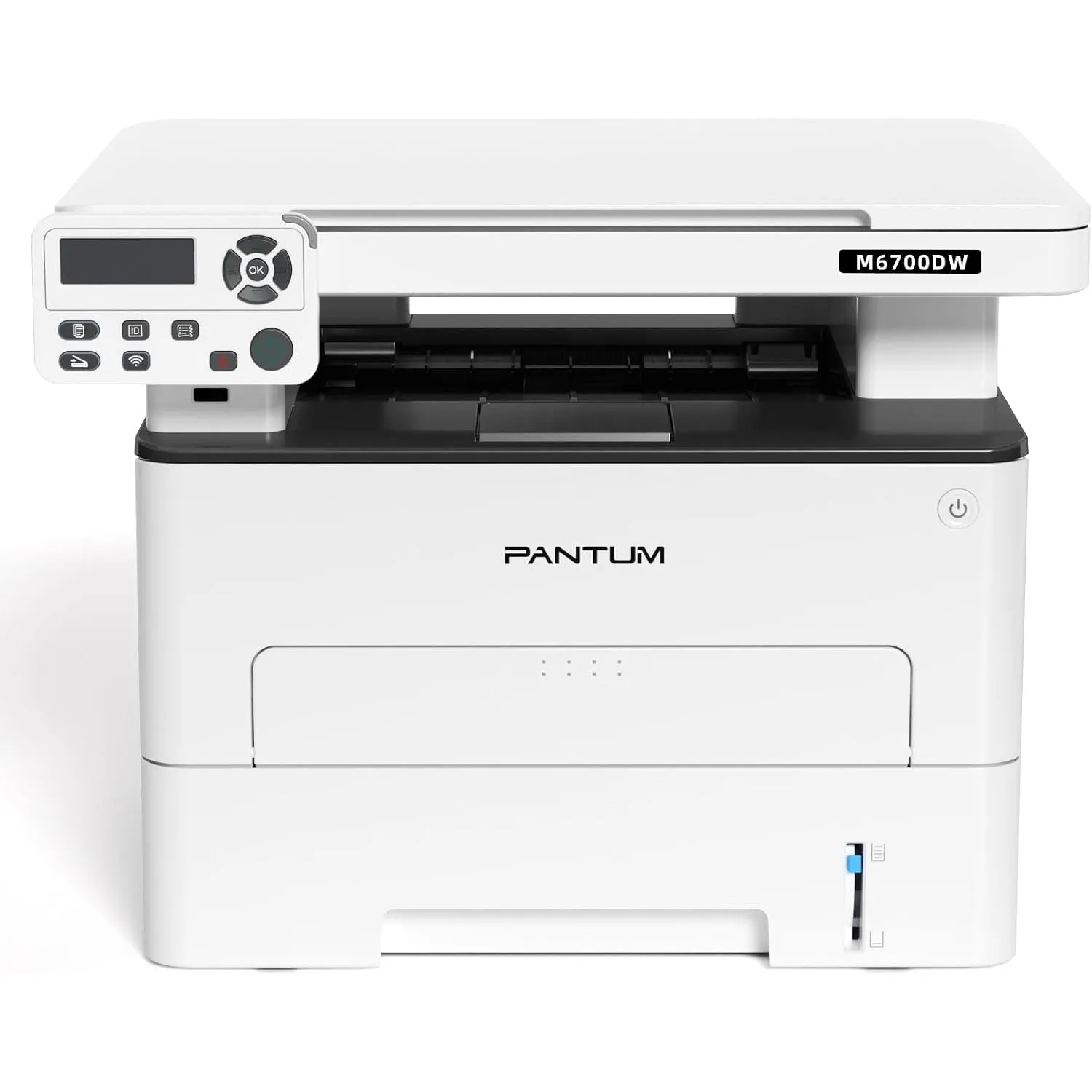 PANTUM M6700DW Drucker Scanner Kopierer, Laserdrucker Multifunktionsgerät, WLAN/USB/Ethernet, Schwarz Weiss, Automatisc…
