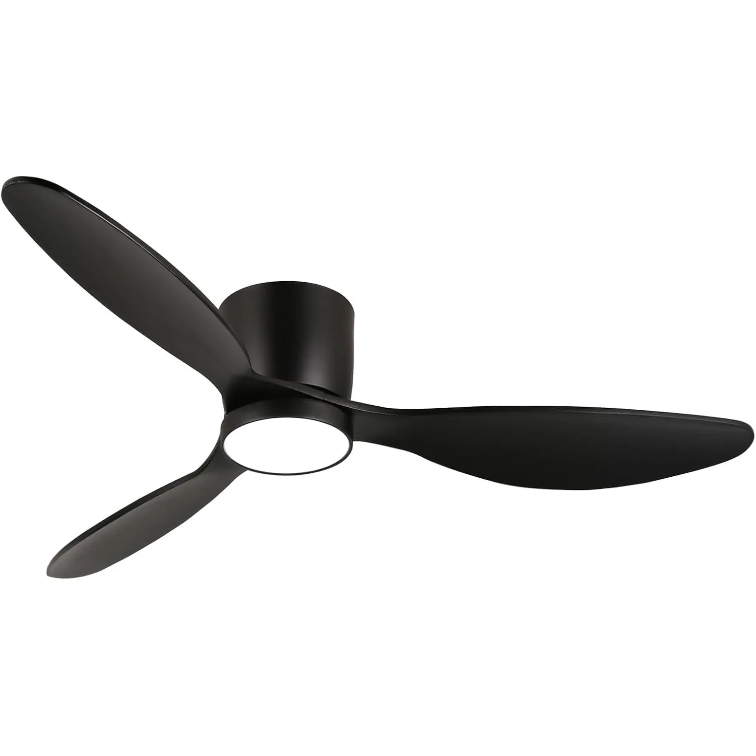 reiga Holz Deckenventilator mit Beleuchtung 132 cm, WLAN, Fernbedienung