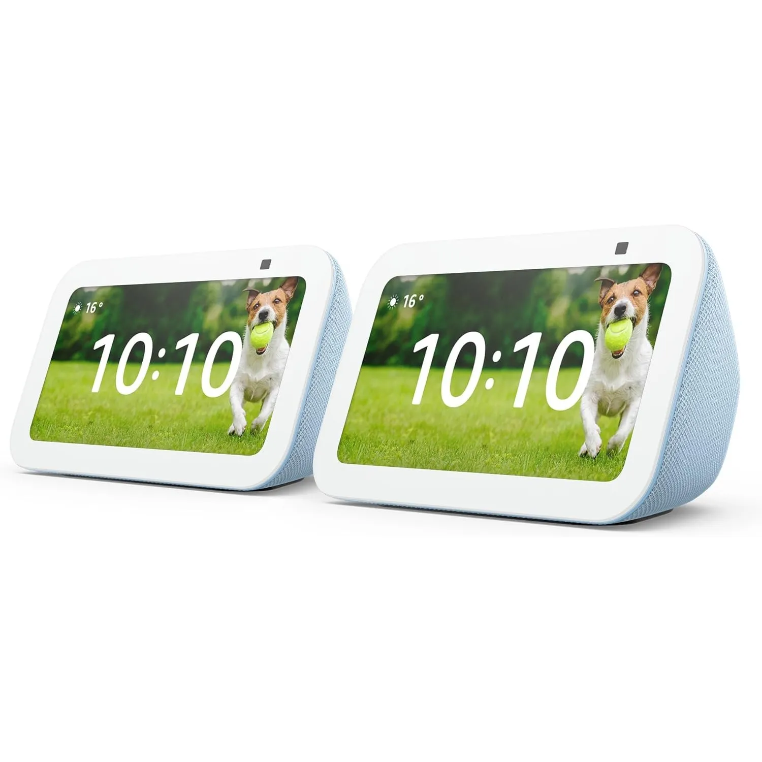Echo Show 5 (Neueste Generation) | Kompakter smarter Touchscreen zum Steuern deines Smart Homes und mehr | Graublau, mi…