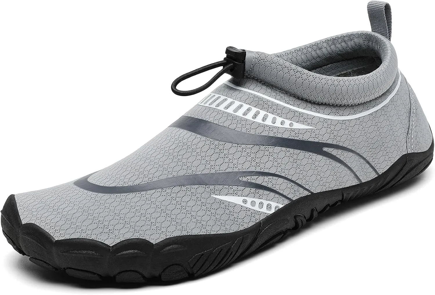 Mishansha Unisex Bathing Shoes, Lightweight, Breathable, Non-Slip Barefoot Shoes with Thick Sole, Size EU 36-46