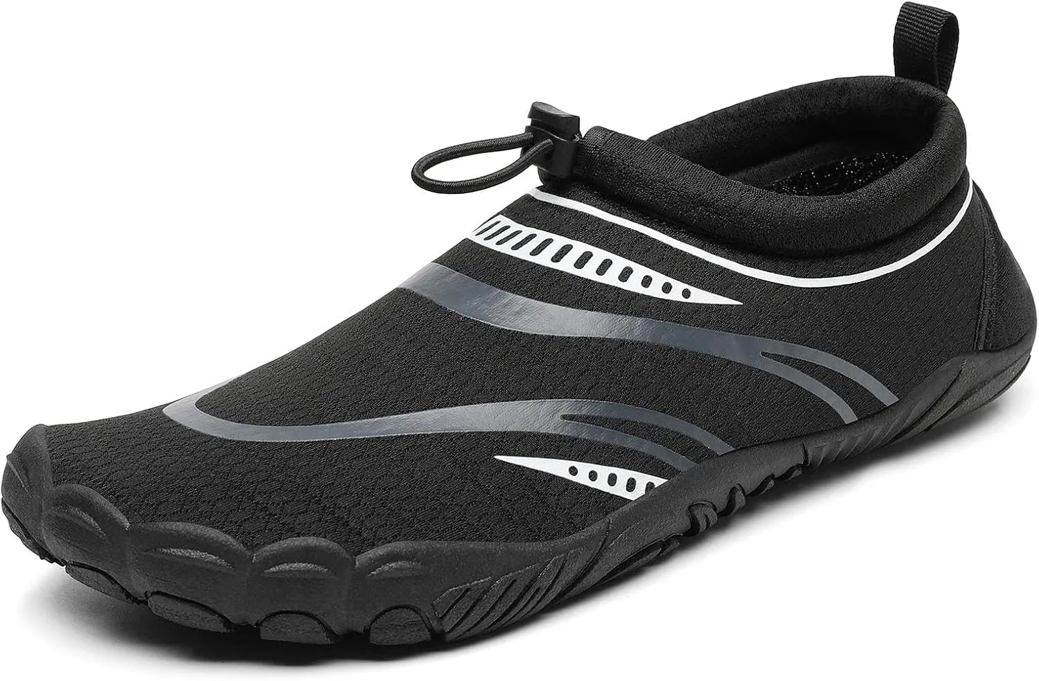 Mishansha Unisex Badeschuhe Leicht Atmungsaktive rutschfeste Barfußschuhe mit Dicker Sohle, Gr. 36-46
