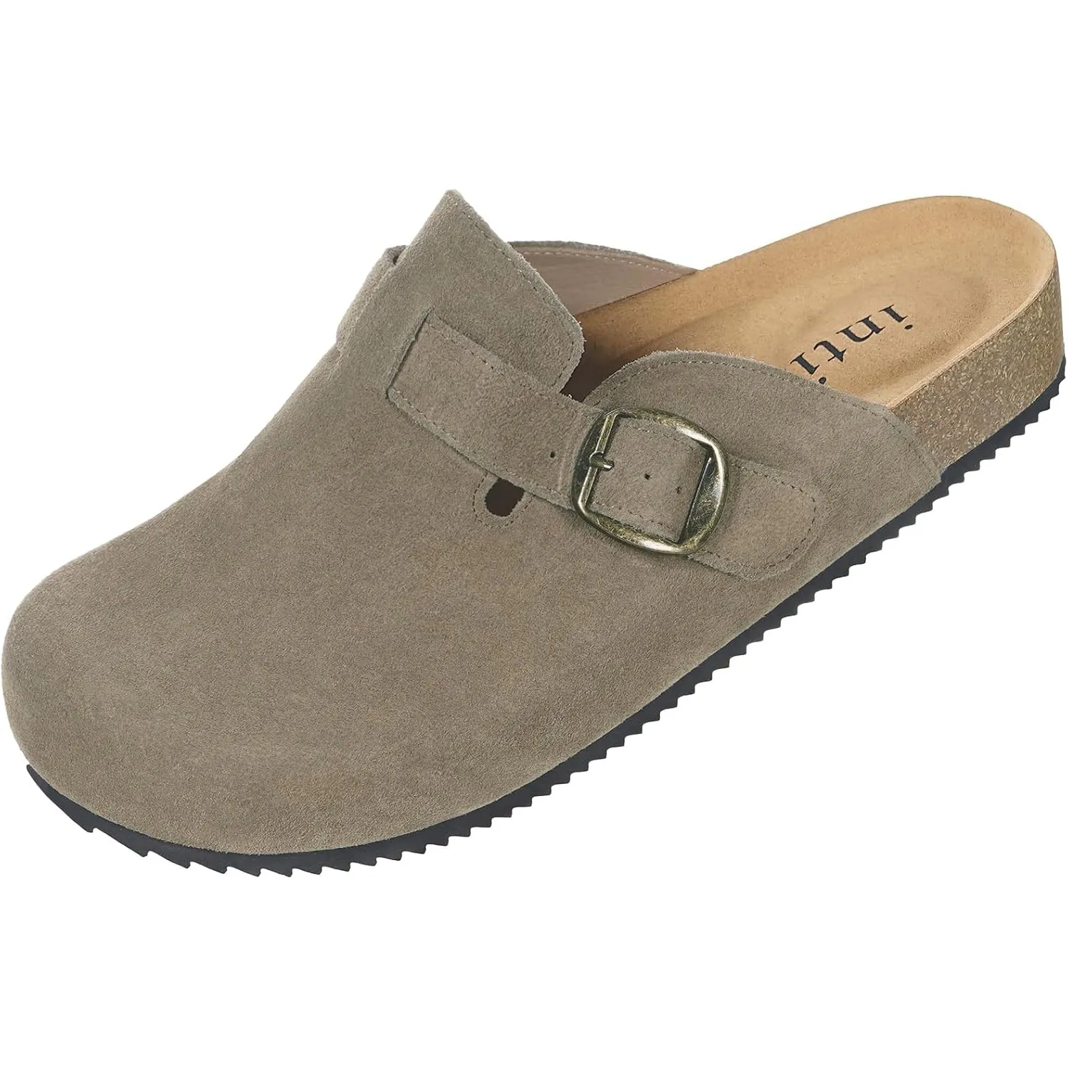 Intini Clogs Hausschuhe Herren Damen Pantoletten Leder