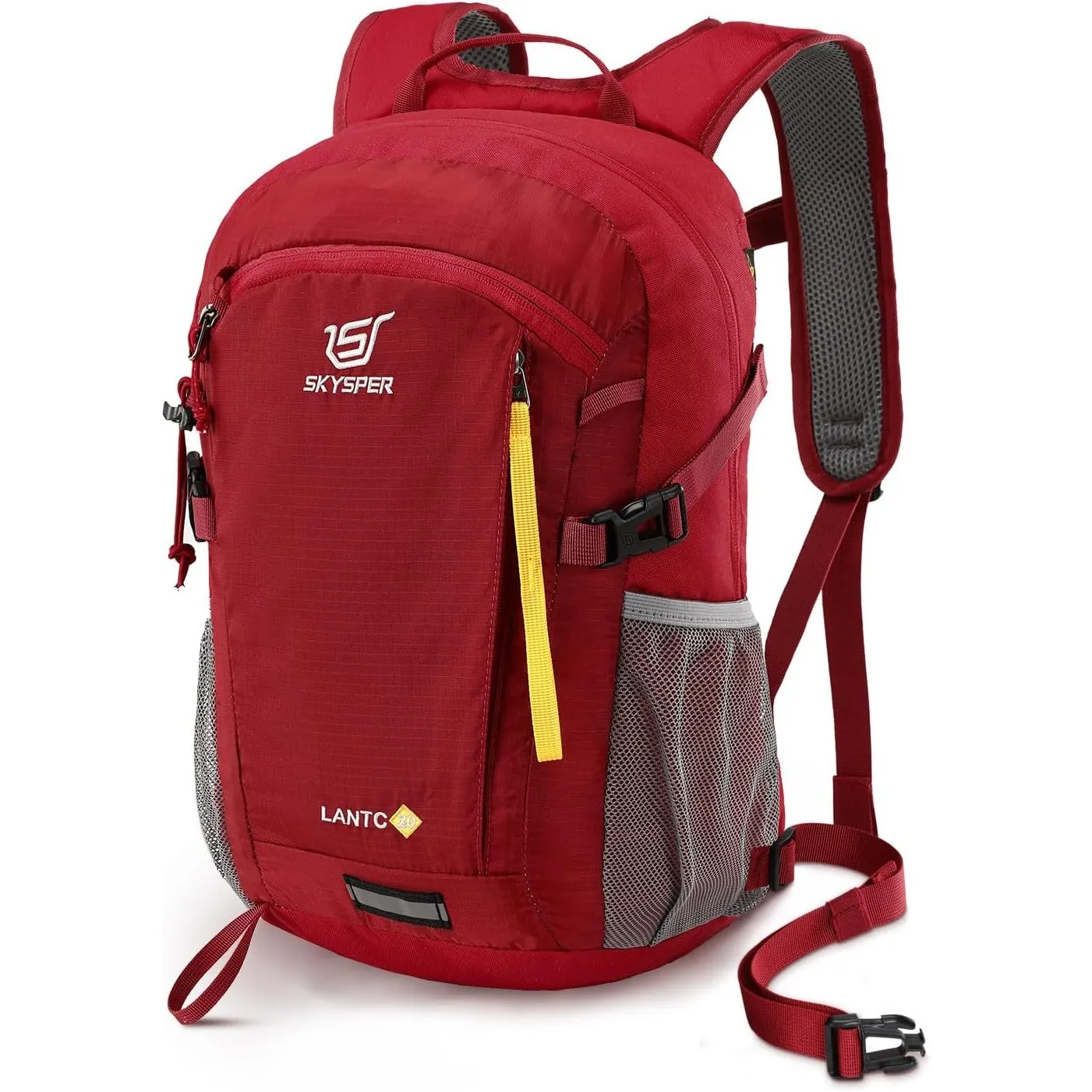 SKYSPER Leicht Wanderrucksack 20L Klein Rucksack mit Rückenbelüftung