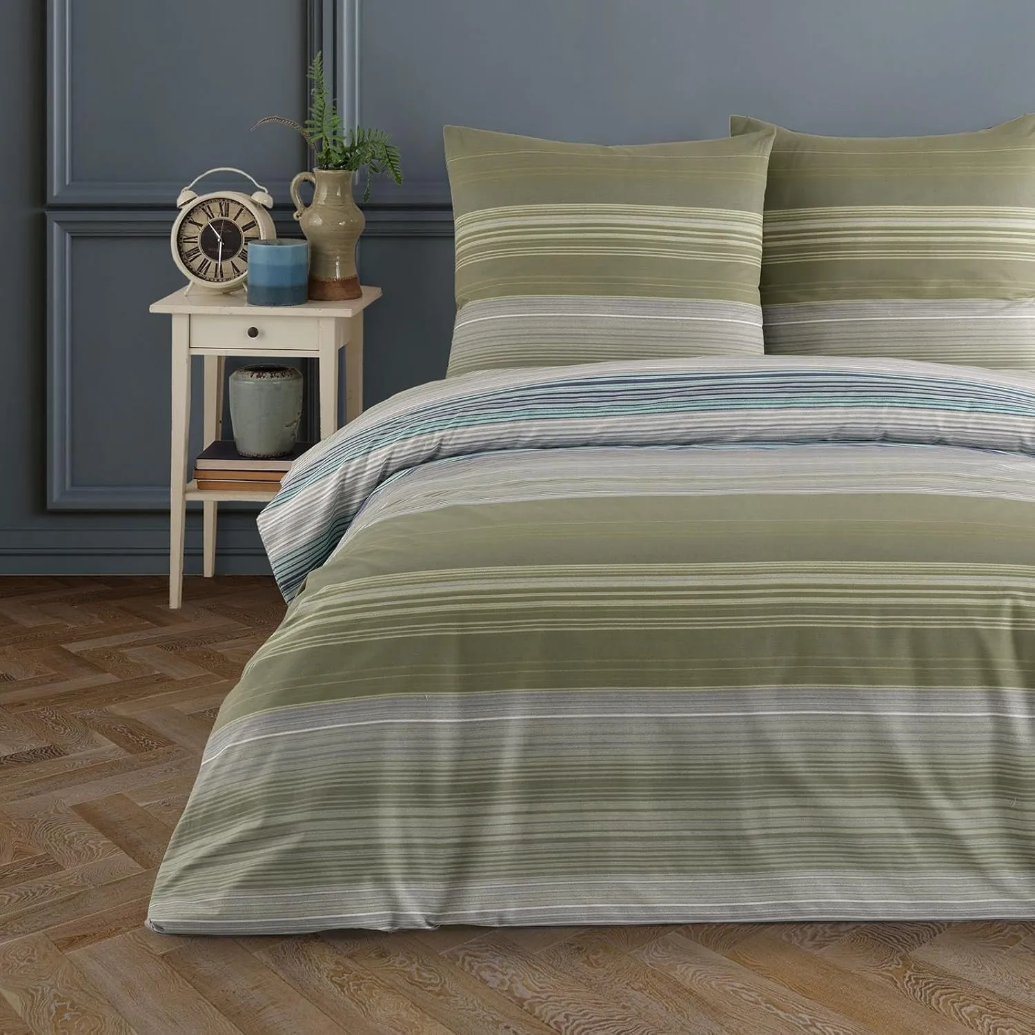 Buymax Bettwäsche 135x200 cm – Bettwäsche Set 2-teilig 135 x 200 cm, Renforcé 100% Baumwolle, Bettbezug mit 1 Kissenbez…