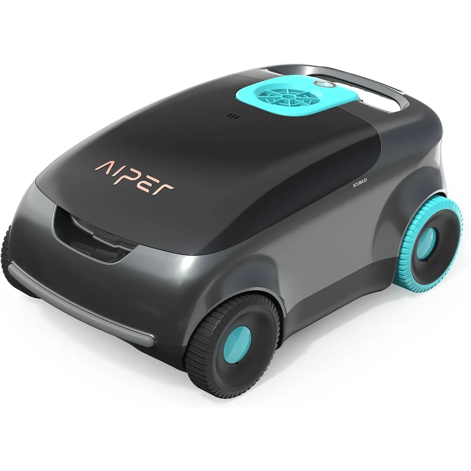 AIPER Scuba E1 Kabelloser Poolroboter, Poolsauger Akku für Aufstellpools bis 100 m², 100–130 Min. Laufzeit, 3-Motoren-S…
